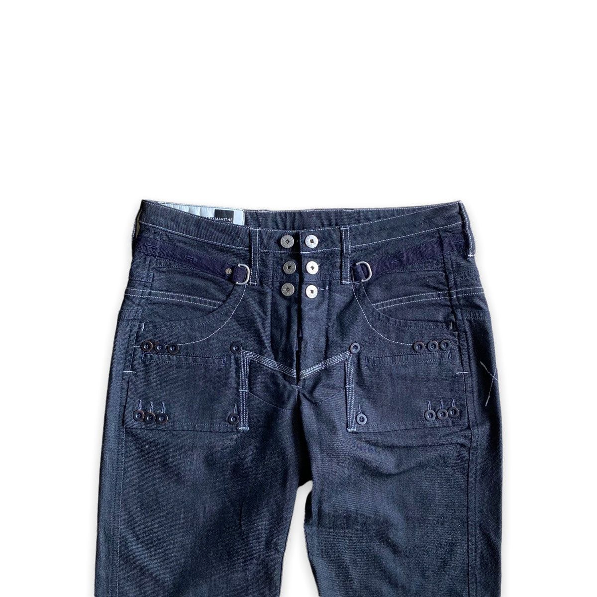 Marithe + Francois Girbaud Marithe Francois Girbaud Slim Fit Jeans Size US 31 - 8 Thumbnail