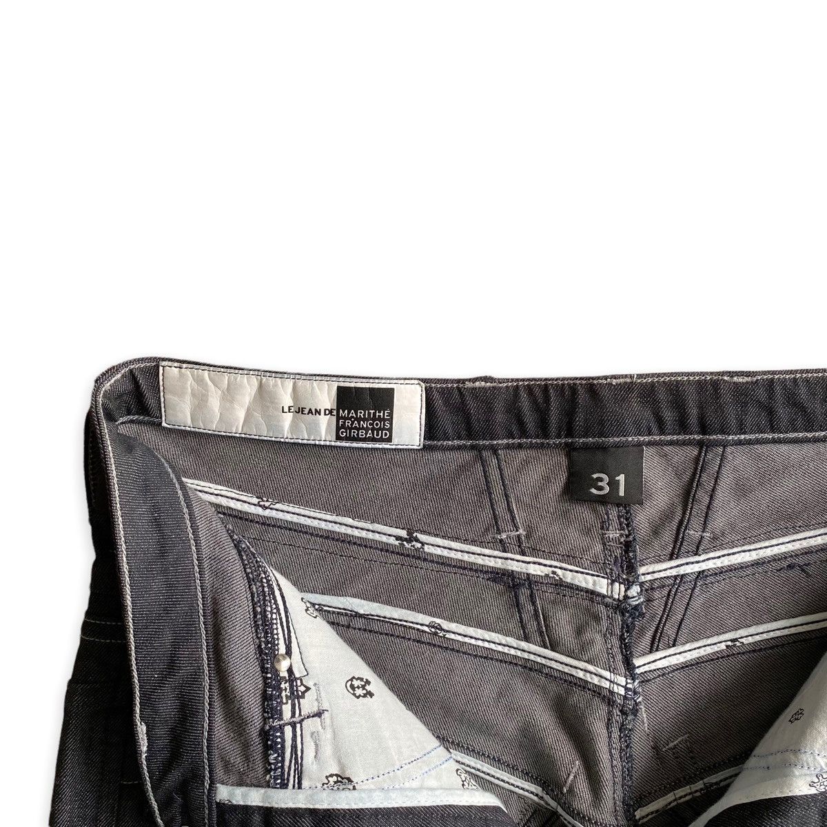 Marithe + Francois Girbaud Marithe Francois Girbaud Slim Fit Jeans Size US 31 - 12 Thumbnail