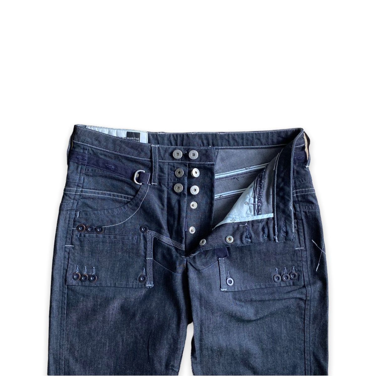 Marithe + Francois Girbaud Marithe Francois Girbaud Slim Fit Jeans Size US 31 - 9 Thumbnail