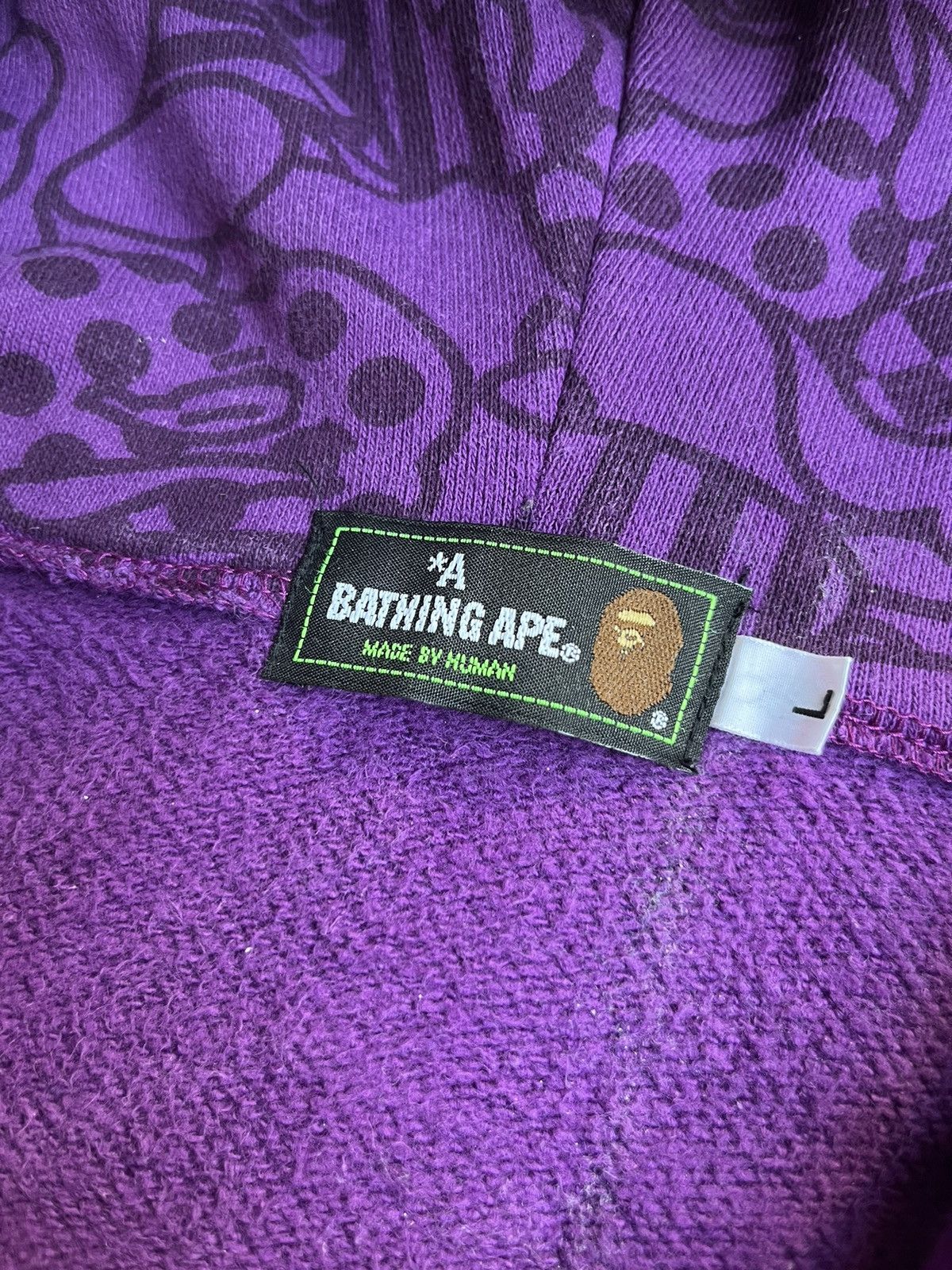Bape Bape Purple Full-zip Size US L / EU 52-54 / 3 - 2 Thumbnail