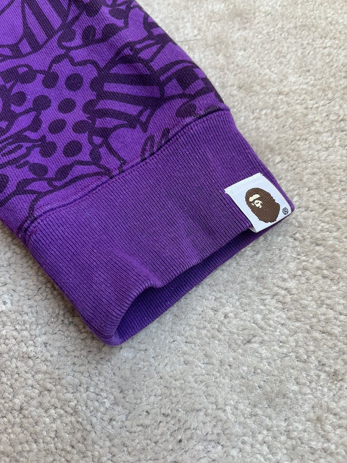 Bape Bape Purple Full-zip Size US L / EU 52-54 / 3 - 3 Thumbnail