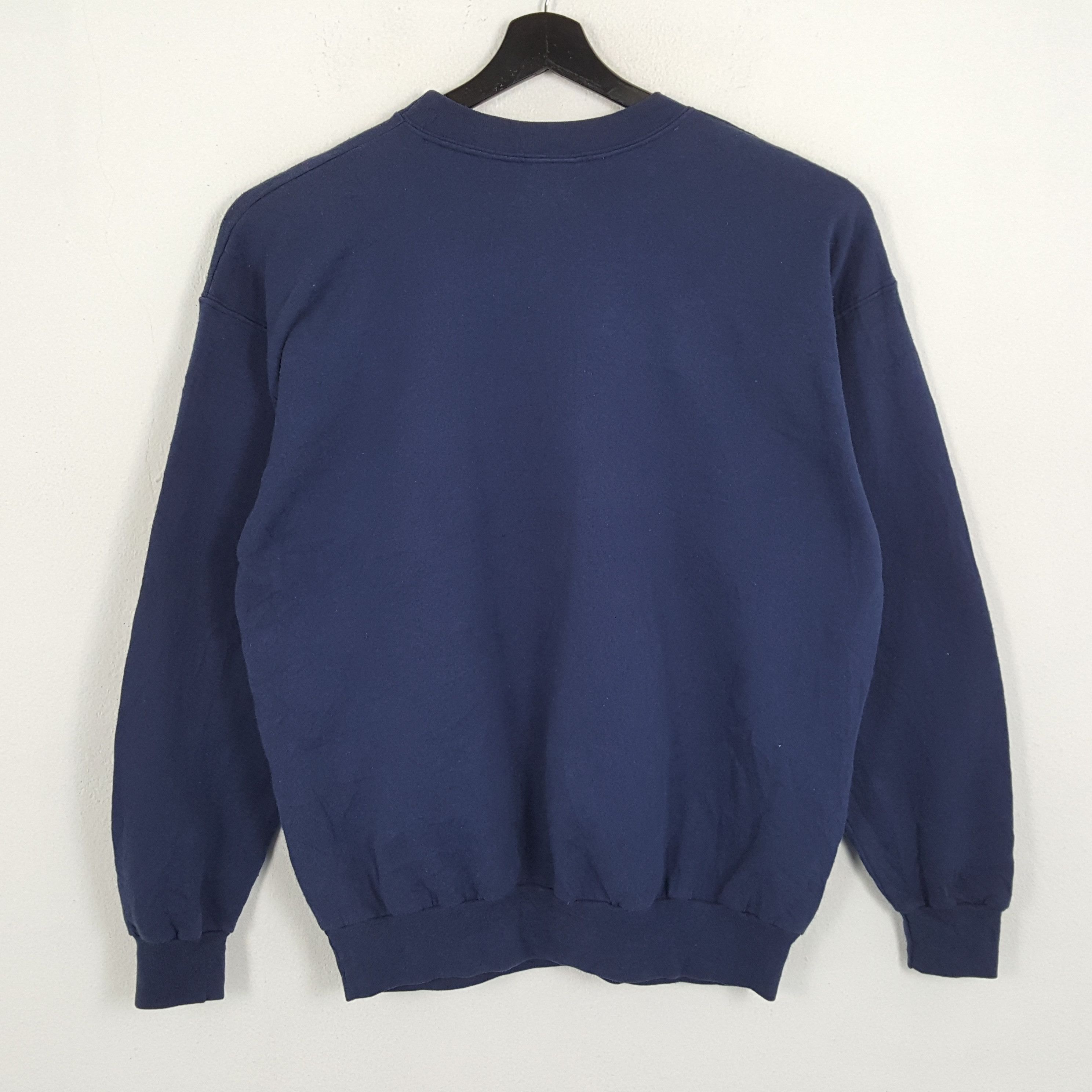 Hanes × Vintage ART Winter Seasons Streetwear Style Vintage Sweatshirt Size US L / EU 52-54 / 3 - 3 Thumbnail