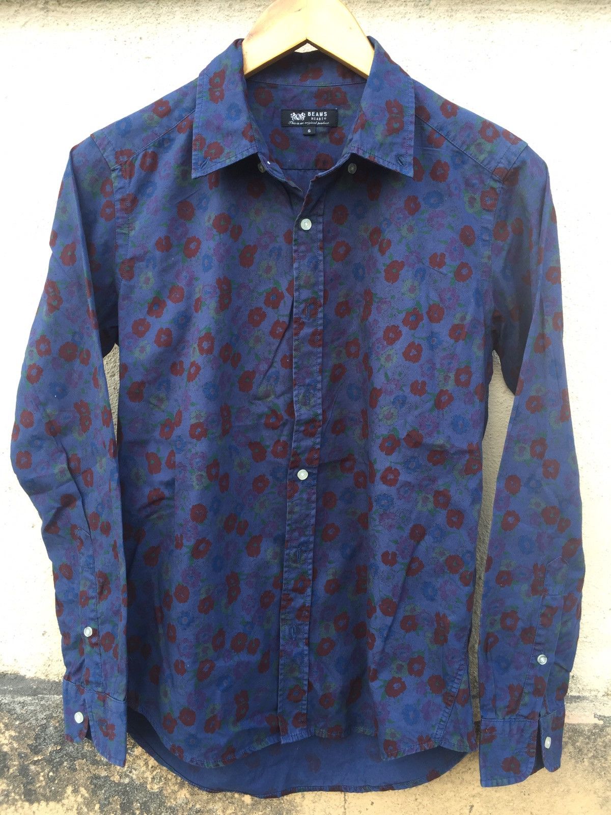 Beams Plus Beams Floral Button Up Shirts Size US S / EU 44-46 / 1 - 1 Thumbnail