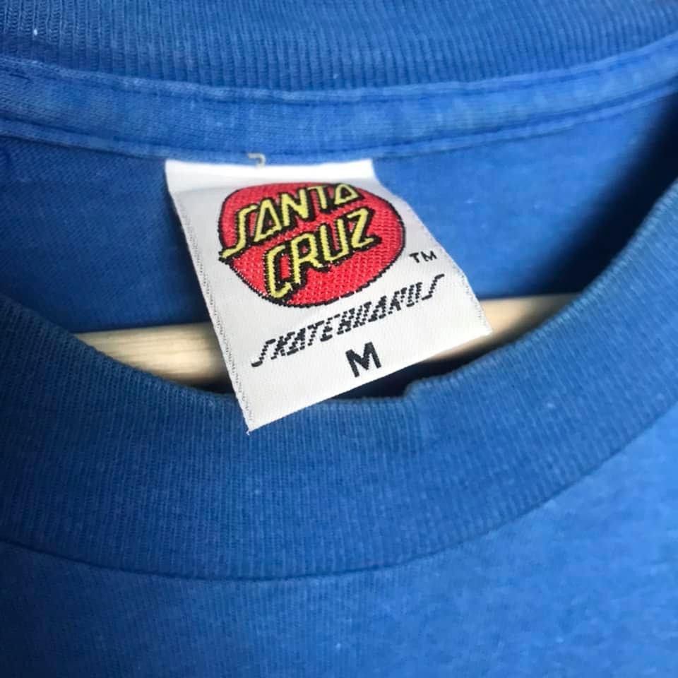 Santa Cruz Skateboards × Vintage Vintage Streetwear Santa Cruz Skateboards Tshirt Size US M / EU 48-50 / 2 - 3 Thumbnail