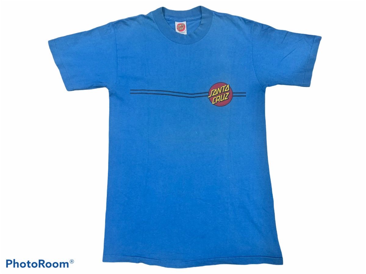 Santa Cruz Skateboards × Vintage Vintage Streetwear Santa Cruz Skateboards Tshirt Size US M / EU 48-50 / 2 - 1 Thumbnail