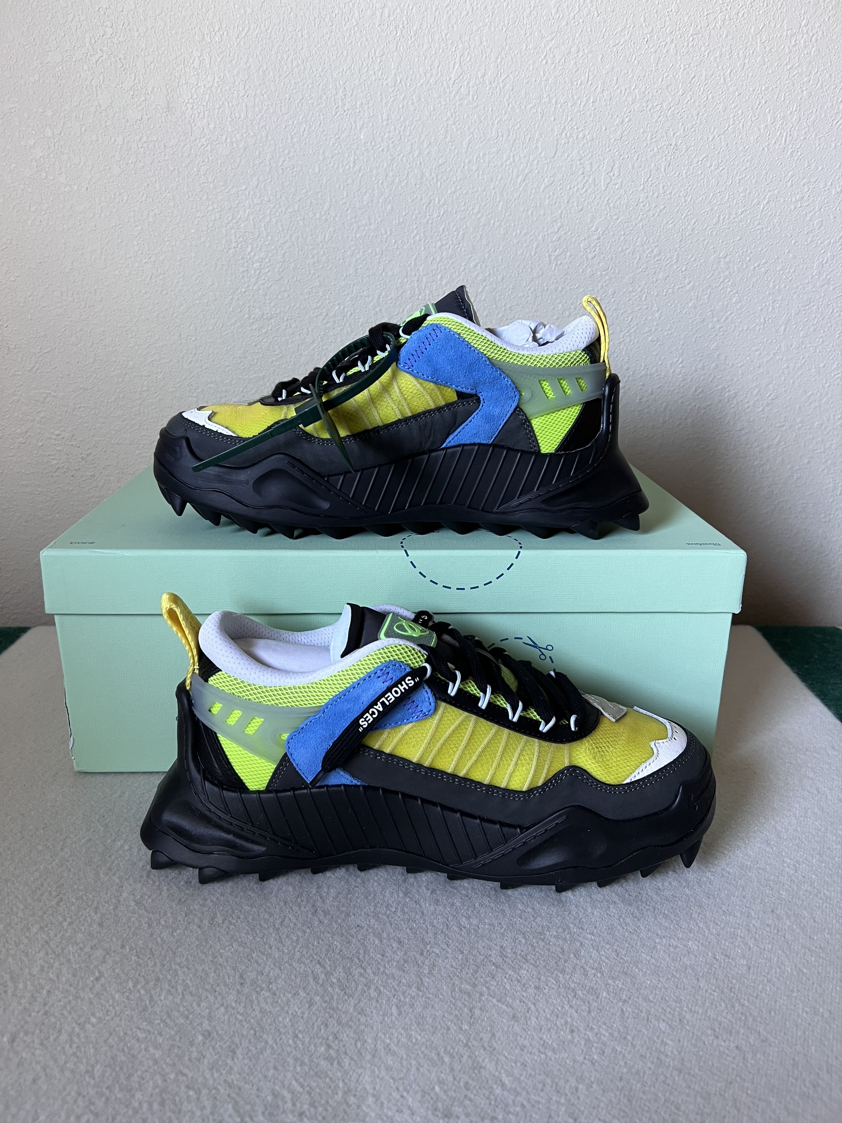 Off-White Off White ODSY 1000 in Green Bone Size US 9.5 / EU 42-43 - 7 Thumbnail