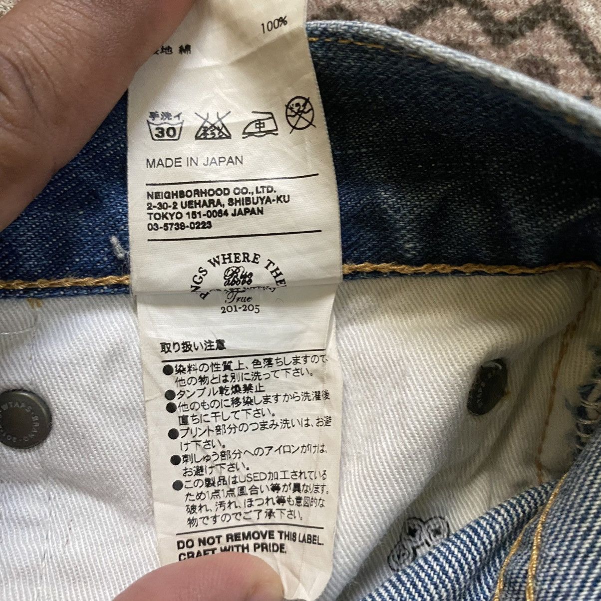 Wtaps RARE WTAPS ROKUDENASHI JEANS Size US 31 - 11 Thumbnail