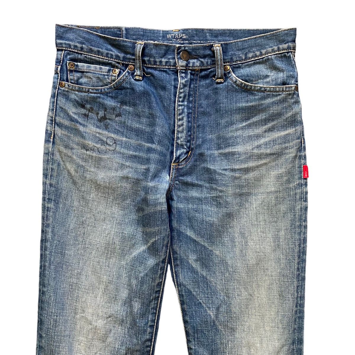 Wtaps RARE WTAPS ROKUDENASHI JEANS Size US 31 - 3 Thumbnail