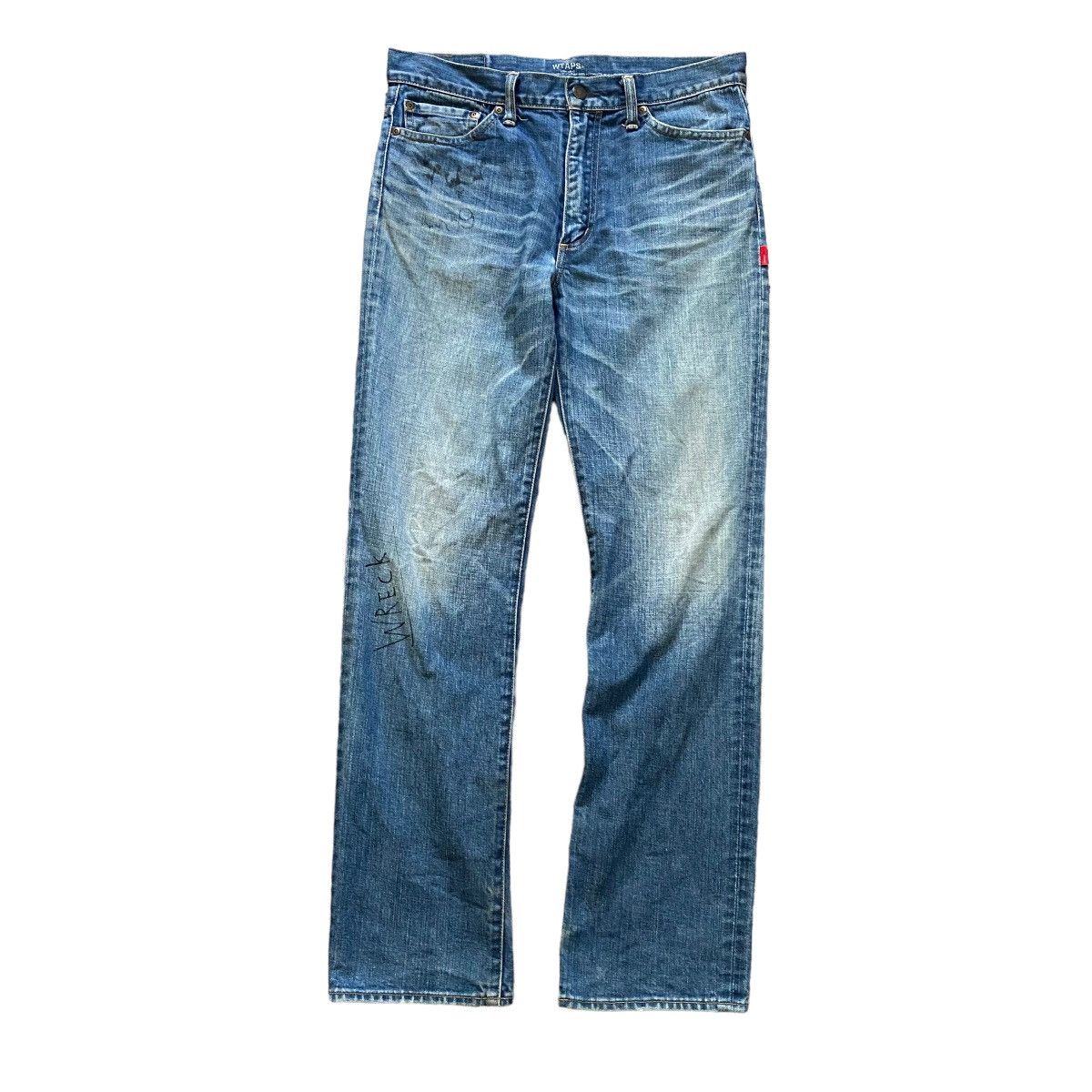 Wtaps RARE WTAPS ROKUDENASHI JEANS Size US 31 - 1 Thumbnail