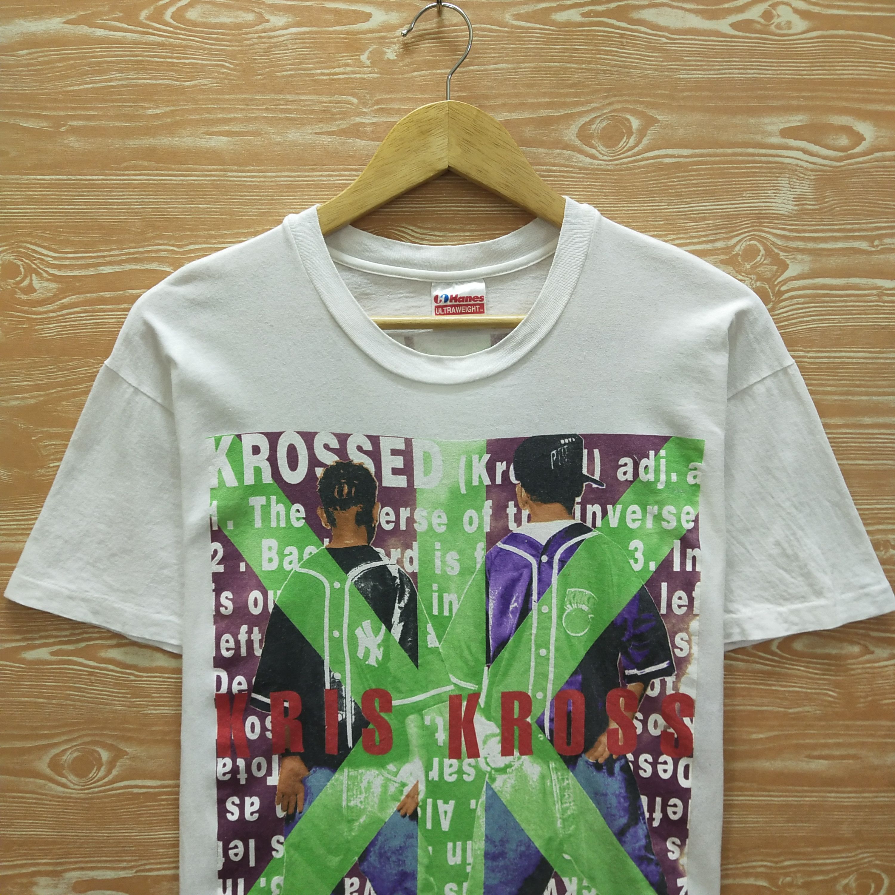 Rap Tees Vintage 90s Rappers Kris Kross Mirror Print Shirt Size US L / EU 52-54 / 3 - 3 Thumbnail