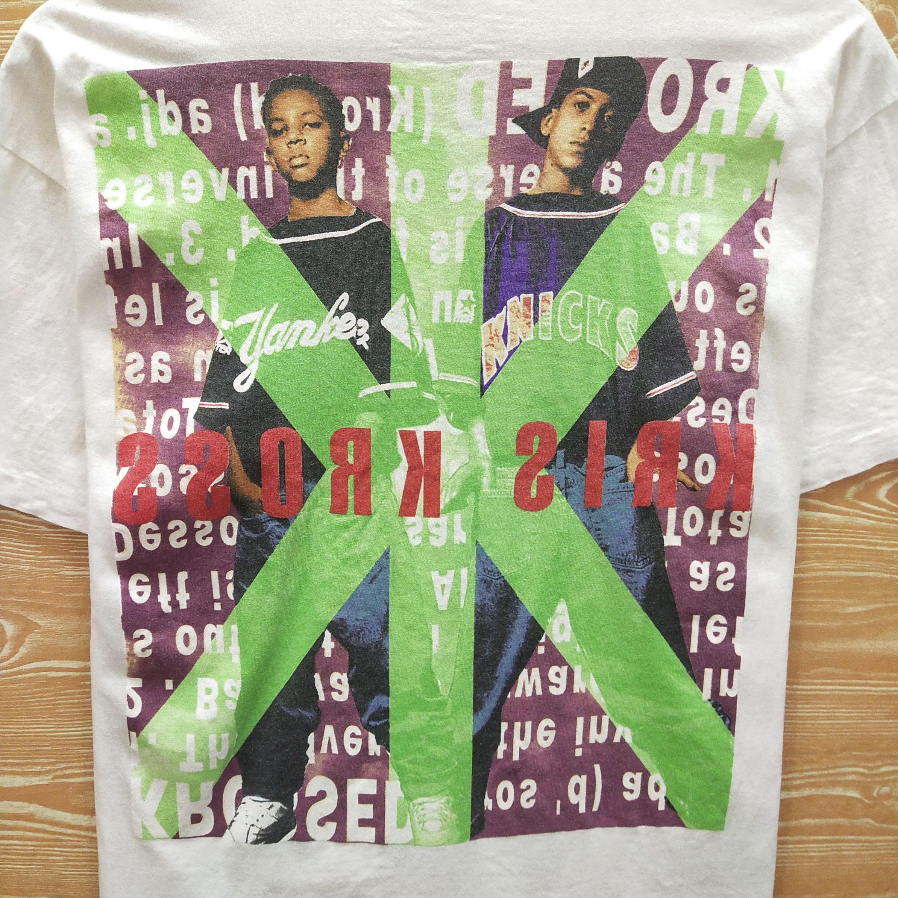 Rap Tees Vintage 90s Rappers Kris Kross Mirror Print Shirt Size US L / EU 52-54 / 3 - 9 Thumbnail