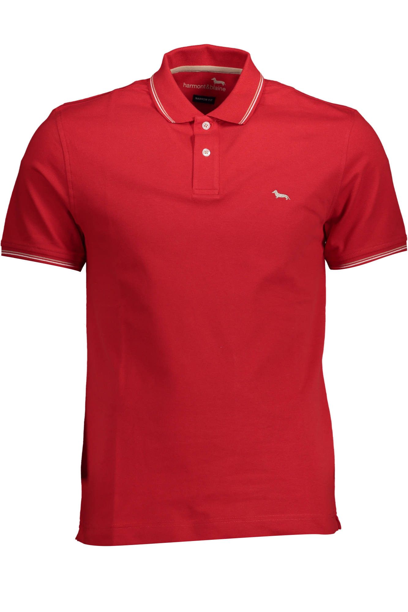 Harmont & Blaine Harmont & Blaine Red Cotton Polo Shirt | Grailed