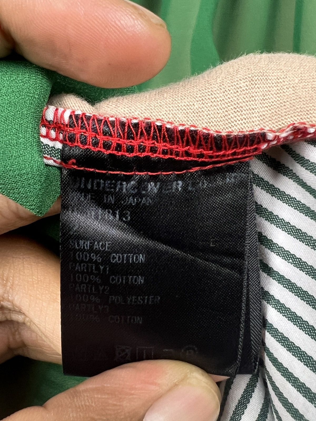 Undercover Undercover SS13 Color Block Rebuilt Shirt Size US M / EU 48-50 / 2 - 14 Thumbnail