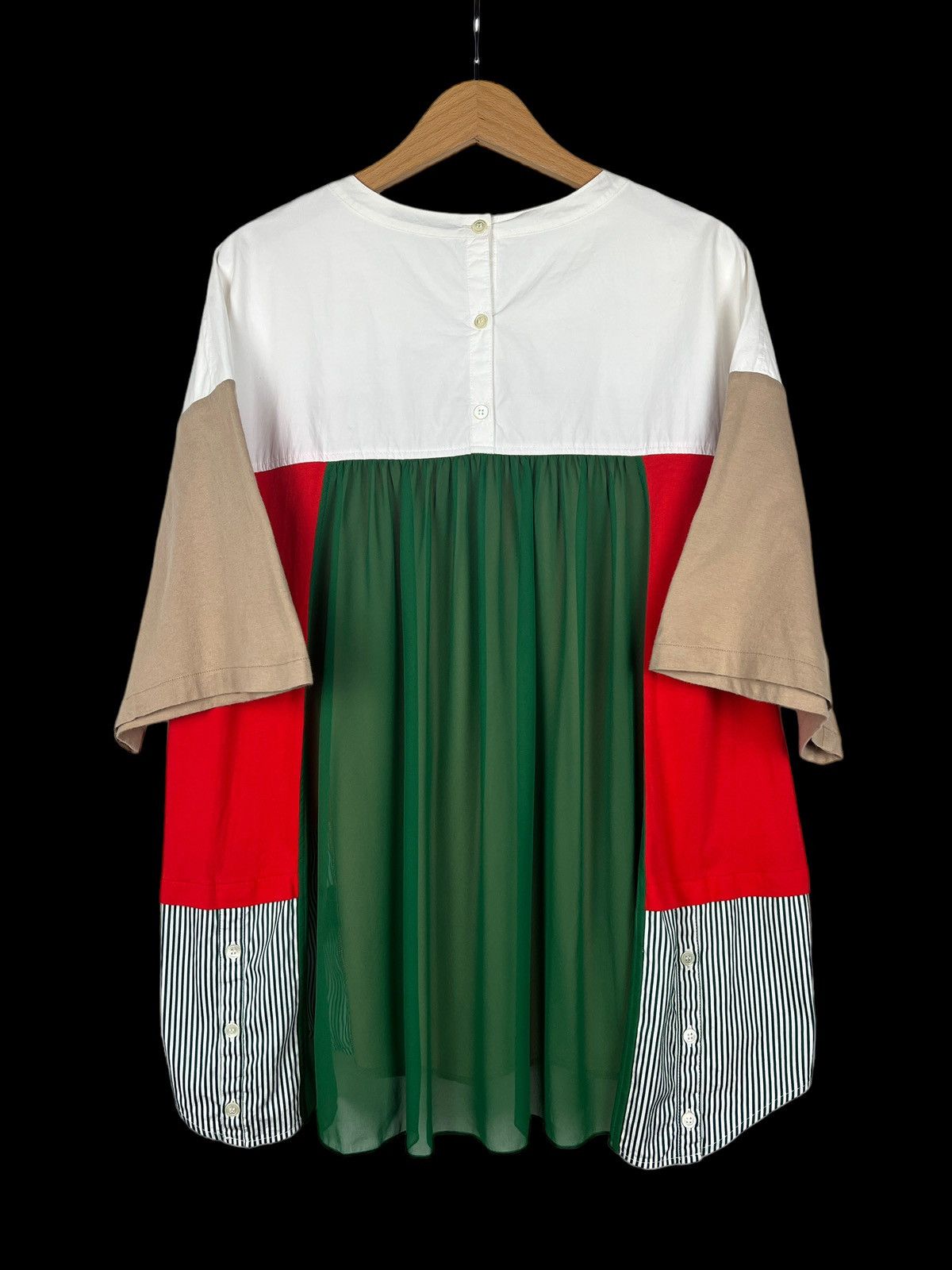 Undercover Undercover SS13 Color Block Rebuilt Shirt Size US M / EU 48-50 / 2 - 2 Thumbnail