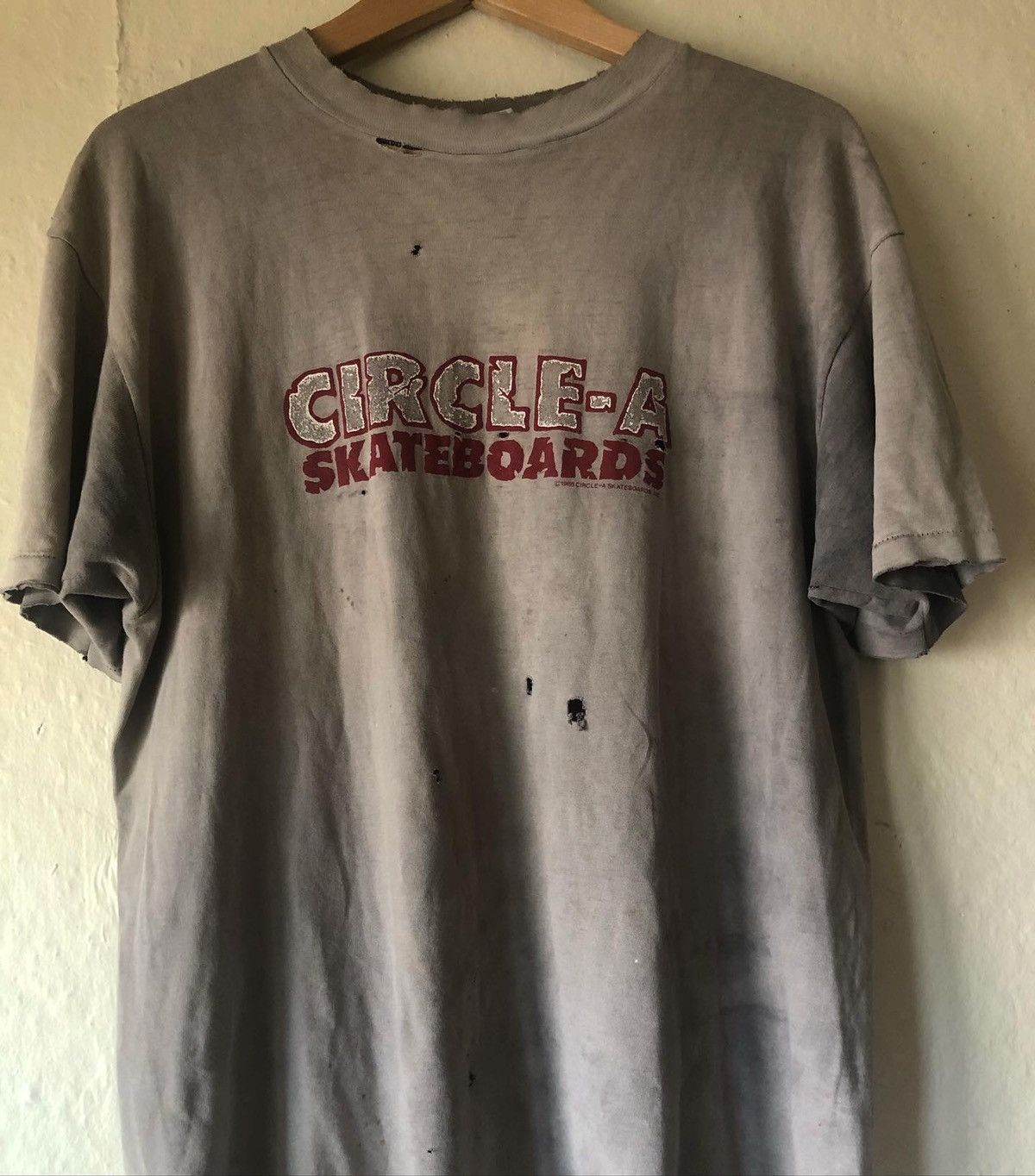 Other VTG CRAZY SUN FADED THRASH SKATE T SHIRT RARE Size US XL / EU 56 / 4 - 1 Thumbnail
