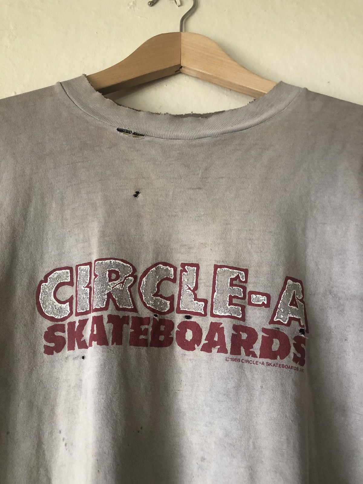 Other VTG CRAZY SUN FADED THRASH SKATE T SHIRT RARE Size US XL / EU 56 / 4 - 2 Thumbnail