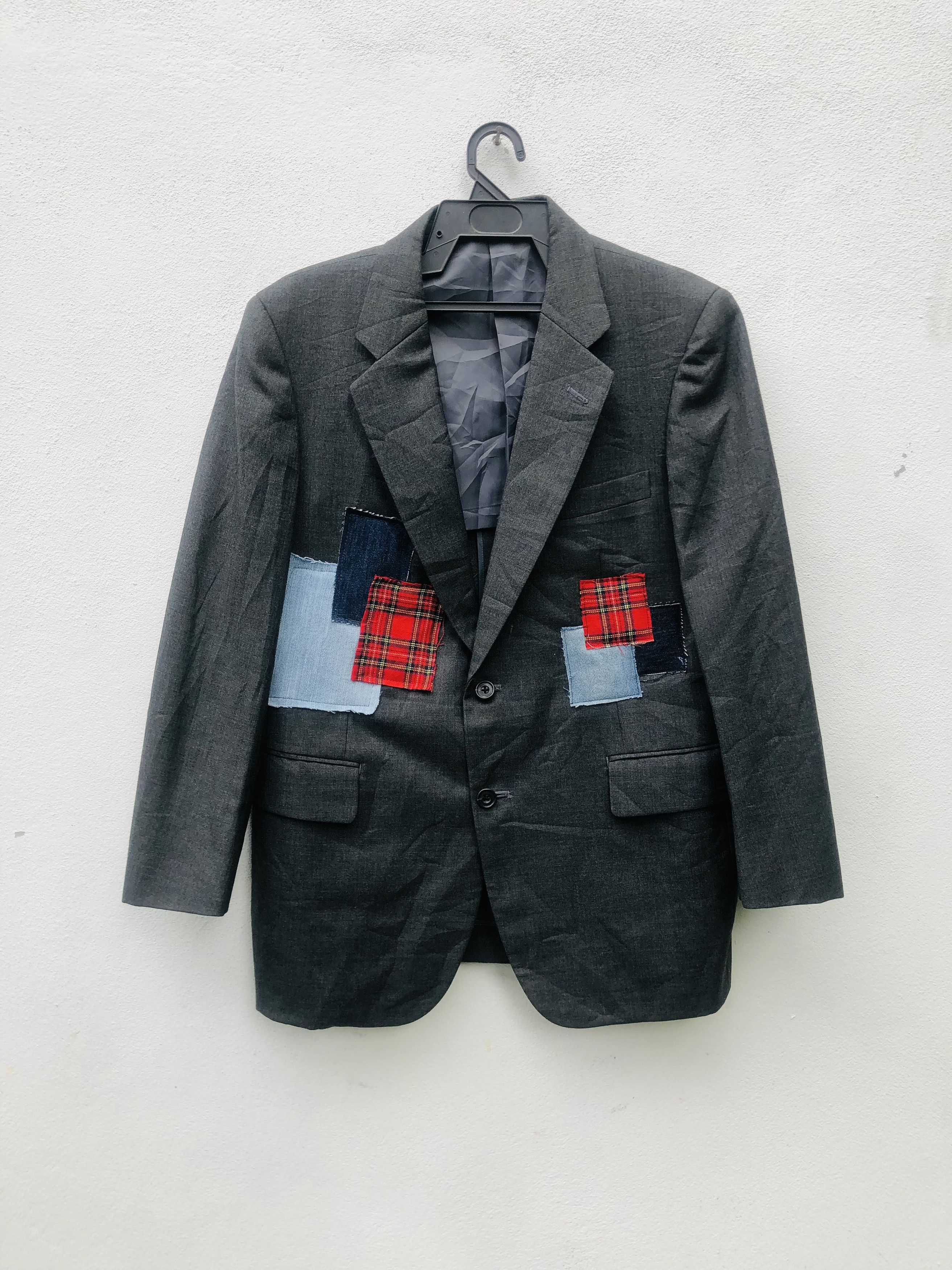 Burberry × Japanese Brand Vintage Burberry Custom Japan Travis Scott Fashion Style Size US M / EU 48-50 / 2 - 1 Thumbnail