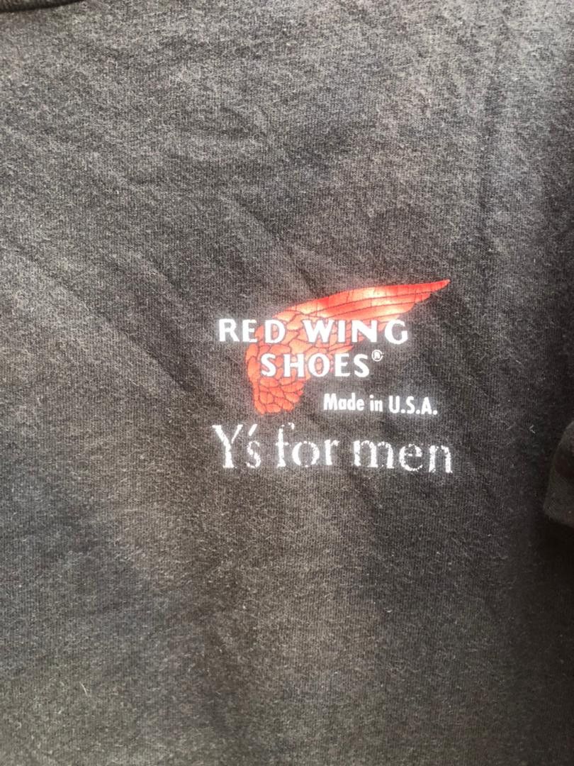 Japanese Brand Vintage Yohji Yamamoto Red Wings Shoes Designer Style Size US M / EU 48-50 / 2 - 6 Thumbnail