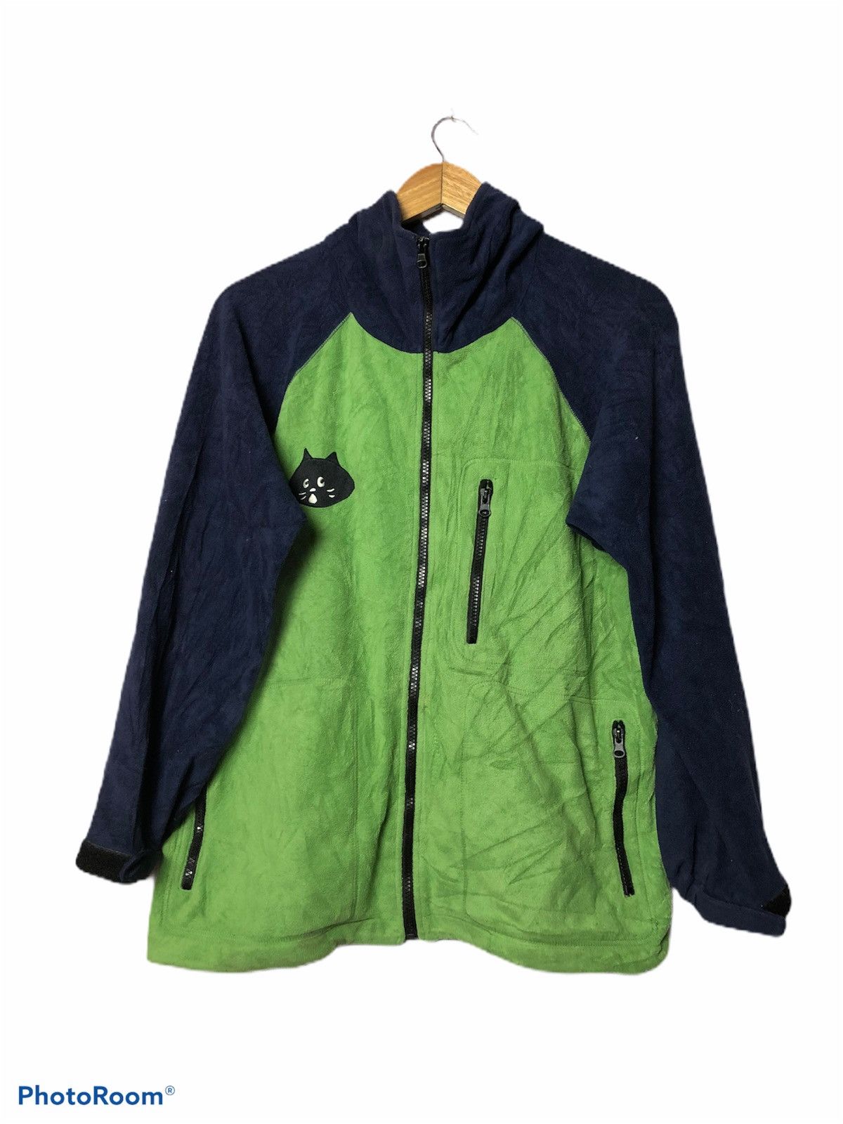 Issey Miyake Ne-net x issey miyake fleece Cat Zip Up Hoodie Size US M / EU 48-50 / 2 - 1 Thumbnail