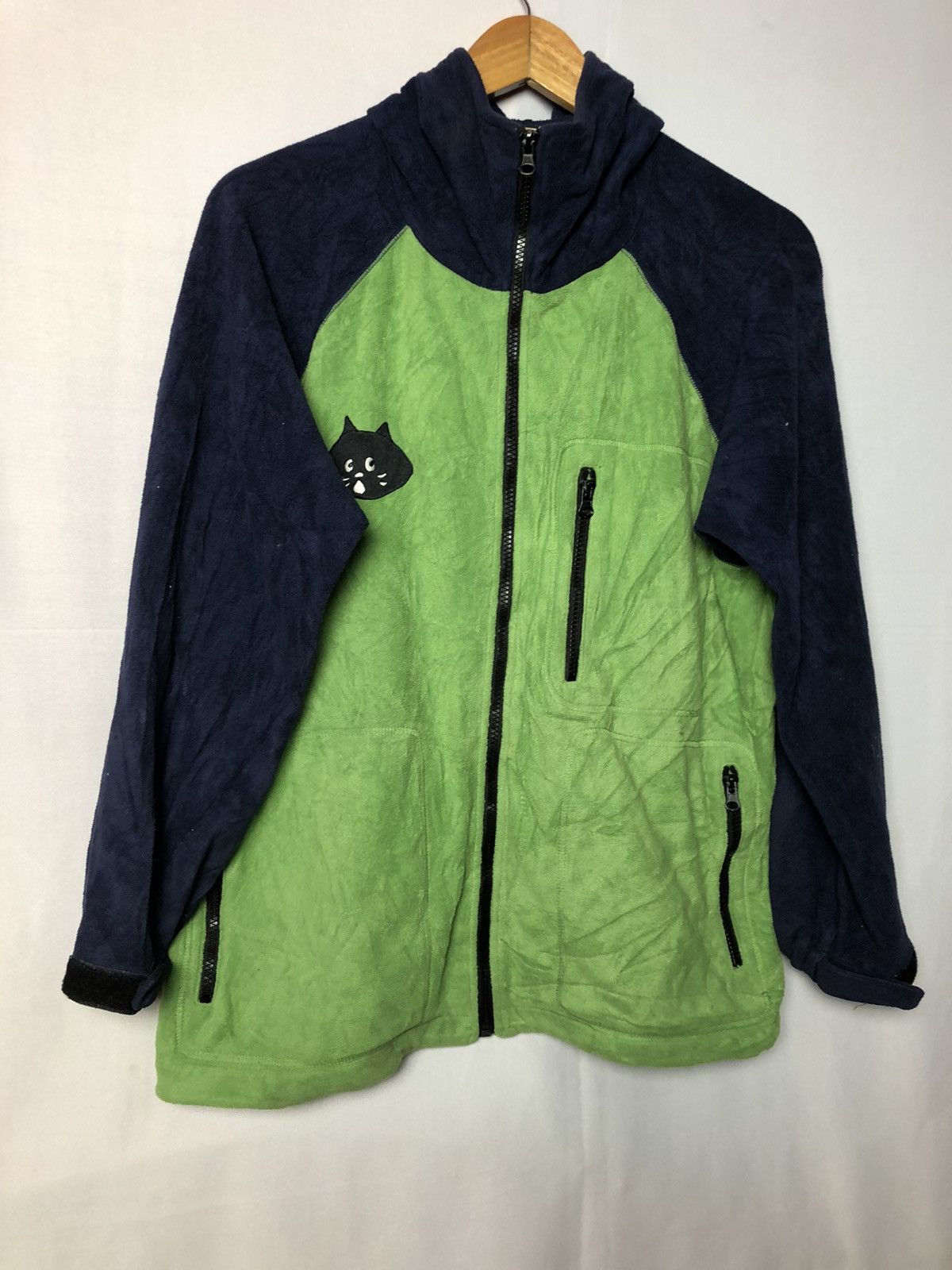 Issey Miyake Ne-net x issey miyake fleece Cat Zip Up Hoodie Size US M / EU 48-50 / 2 - 4 Thumbnail