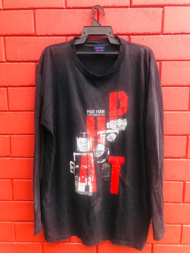 Japanese Brand Vintage Phat Farm Hip Hop Designer Streetwear Fashion Style Size US XL / EU 56 / 4 - 1 Thumbnail