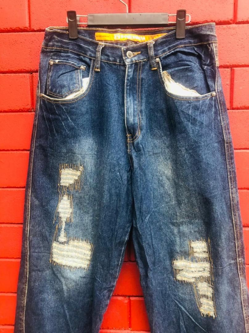 Japanese Brand Vintage Freaky Hip Hop Japanese Designer Fashion Style Size US 33 - 3 Thumbnail
