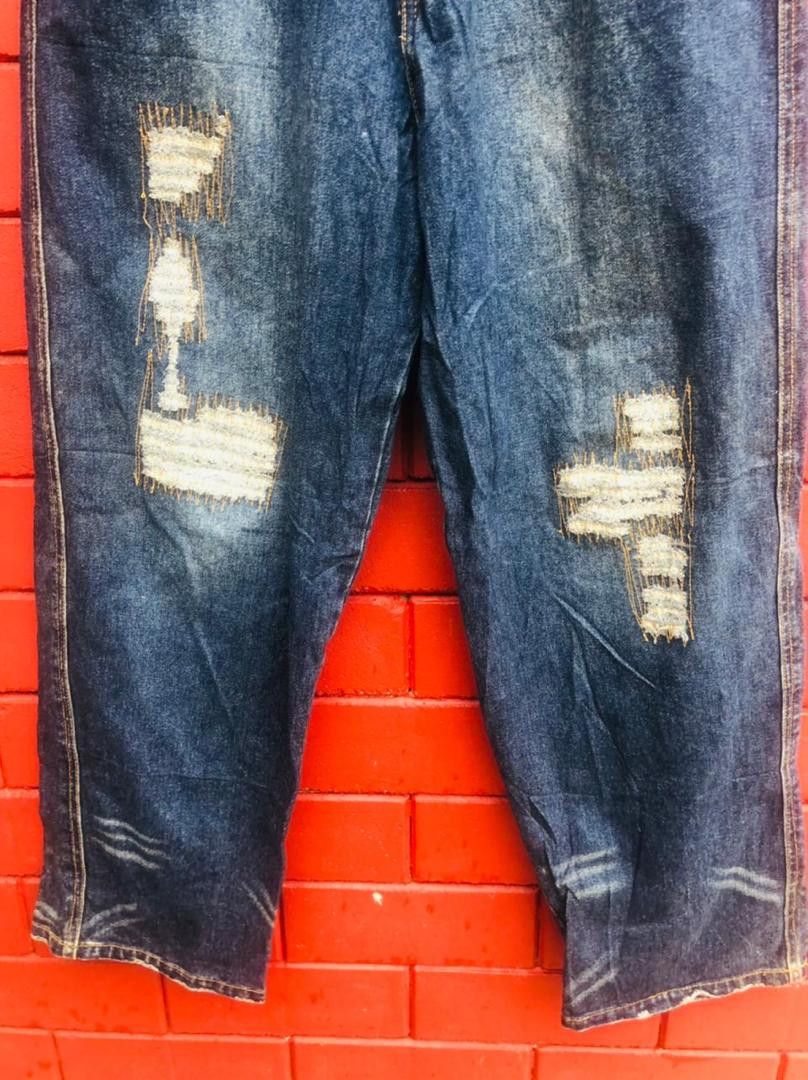Japanese Brand Vintage Freaky Hip Hop Japanese Designer Fashion Style Size US 33 - 4 Thumbnail