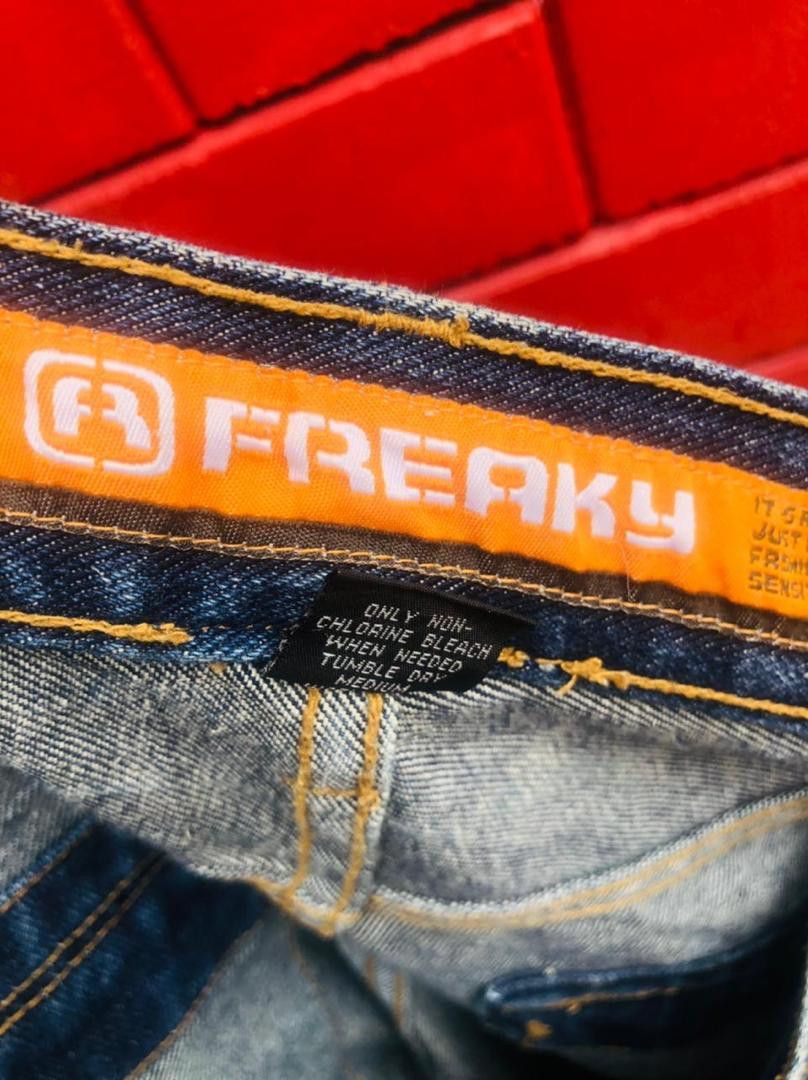Japanese Brand Vintage Freaky Hip Hop Japanese Designer Fashion Style Size US 33 - 9 Thumbnail