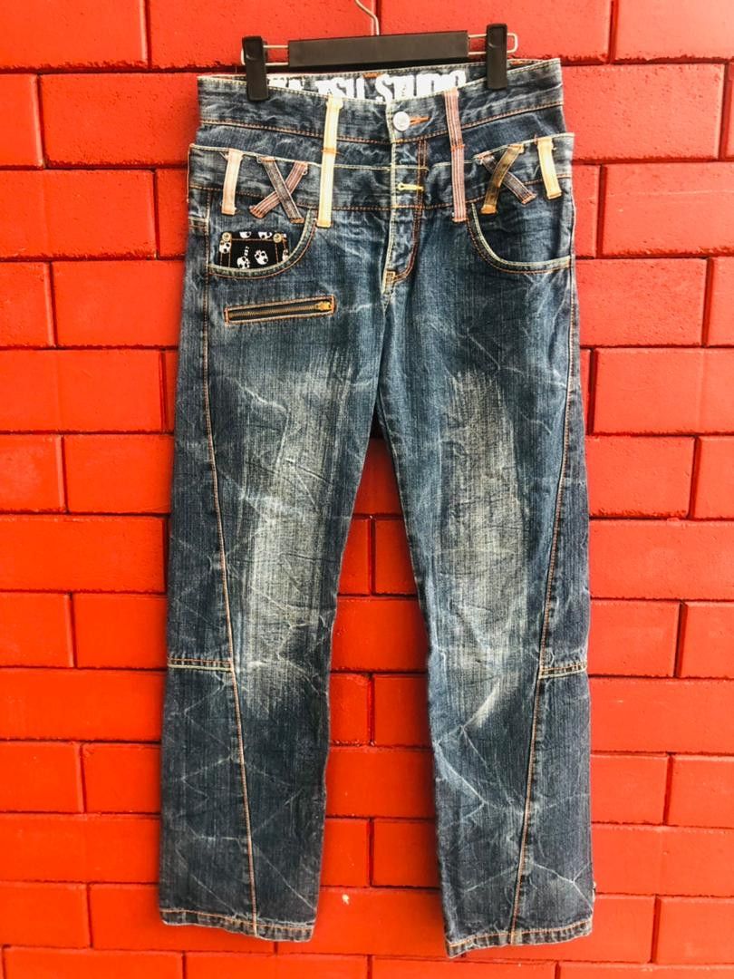 Japanese Brand Vintage Bat-su Studio Japanese Designer Fashion Style Size US 30 / EU 46 - 2 Thumbnail