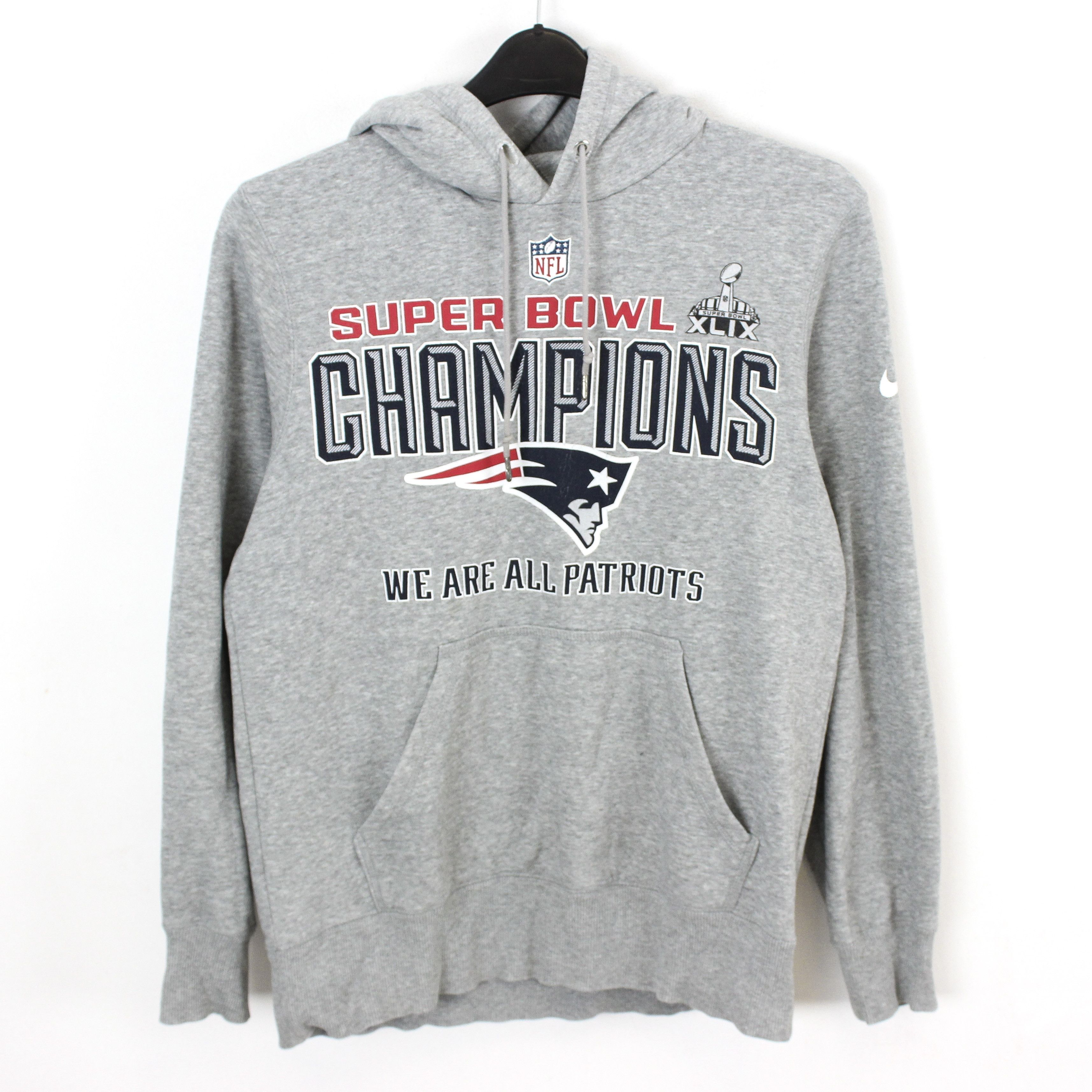 NFL × Nike New England Patriots M Hoodie Jumper Sweater Super Bowl XLIX Size US M / EU 48-50 / 2 - 1 Thumbnail