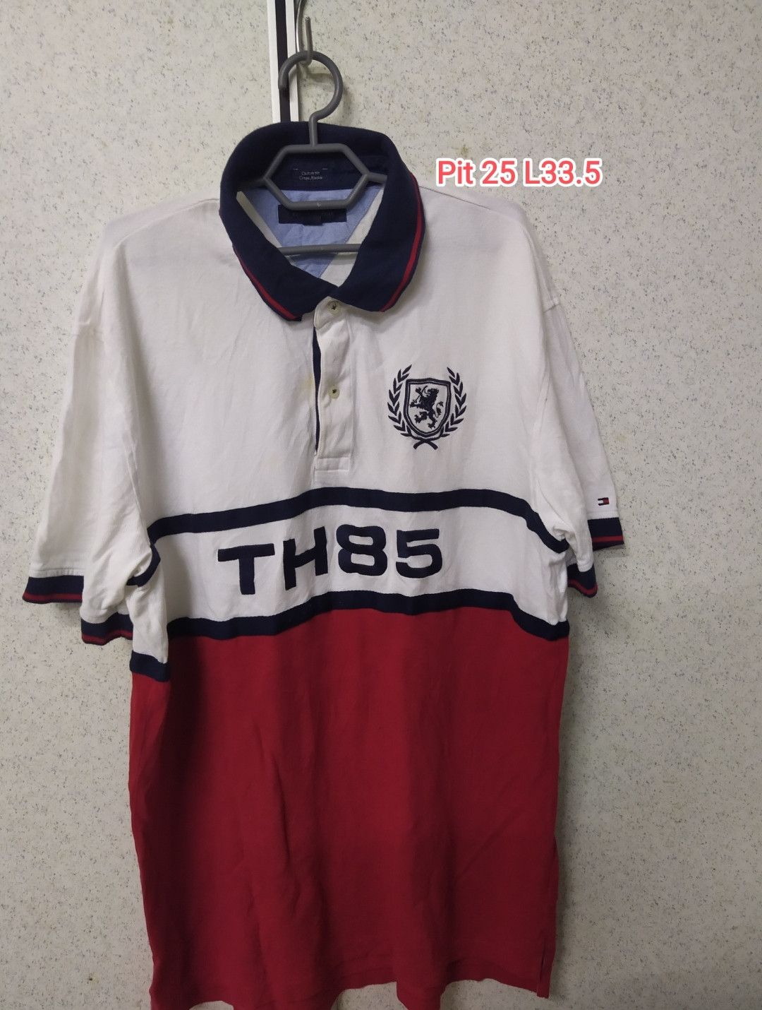 Tommy Hilfiger Tommy Hilfiger Vintage Polo Shirt Size US XXL / EU 58 / 5 - 1 Thumbnail