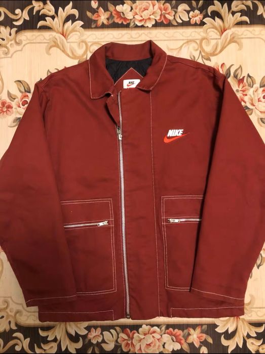 Supreme Supreme Nike double zip quilted work jacket | Grailed
