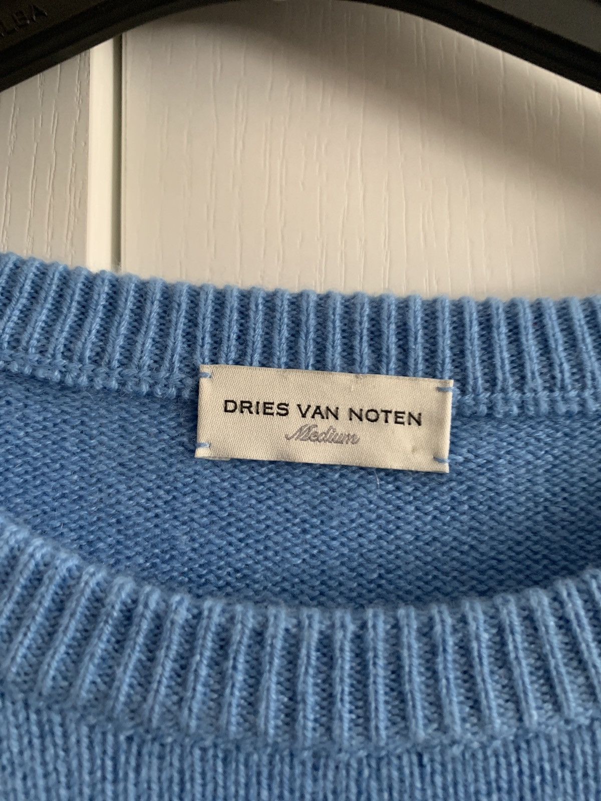 Dries Van Noten Cashmere blue sweater Size US M / EU 48-50 / 2 - 4 Thumbnail