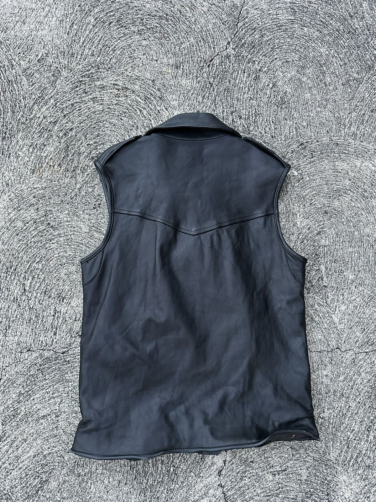 Number (N)ine SS05 Leather Vest Size US M / EU 48-50 / 2 - 2 Thumbnail