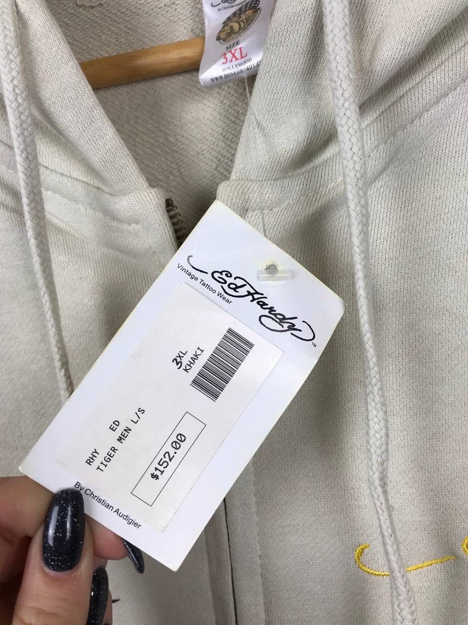 Christian Audigier Ed Hardy Christian Audigier designer overprinted hoodie Size US XXL / EU 58 / 5 - 5 Thumbnail