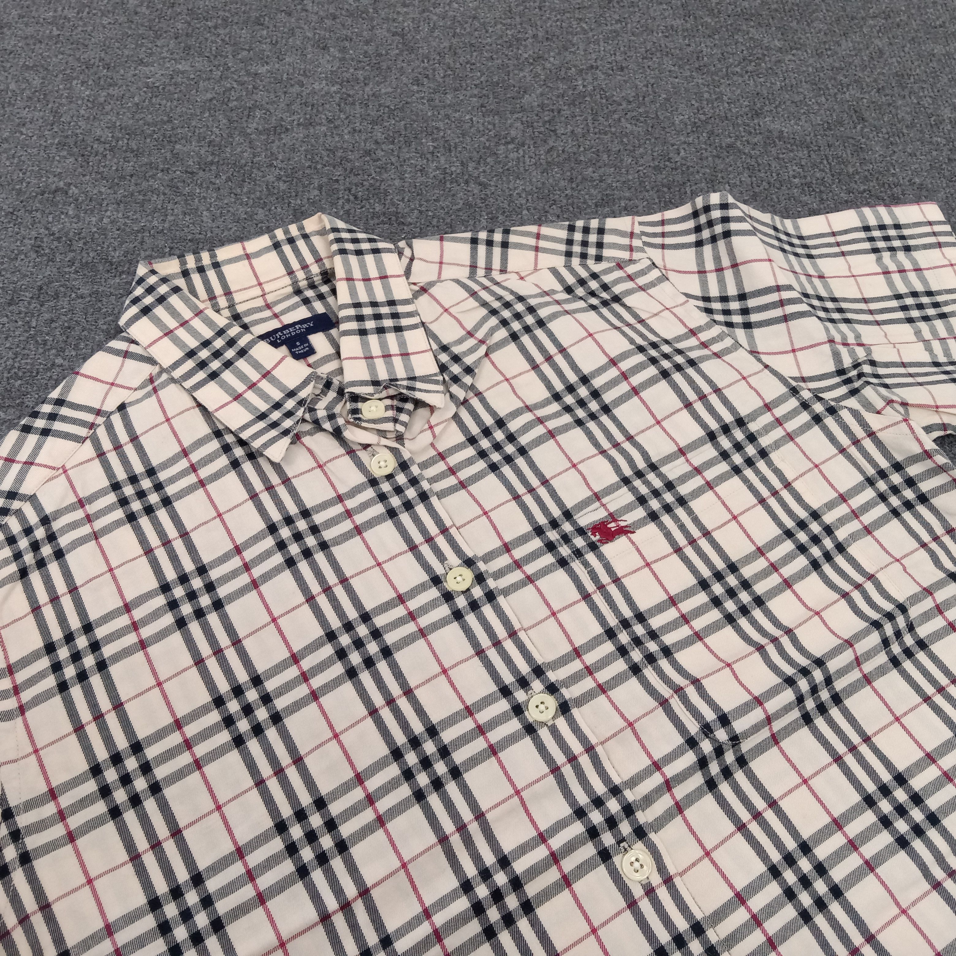 Burberry × Vintage BURBERRY LONDON Nova Check Shirt Size US M / EU 48-50 / 2 - 2 Thumbnail