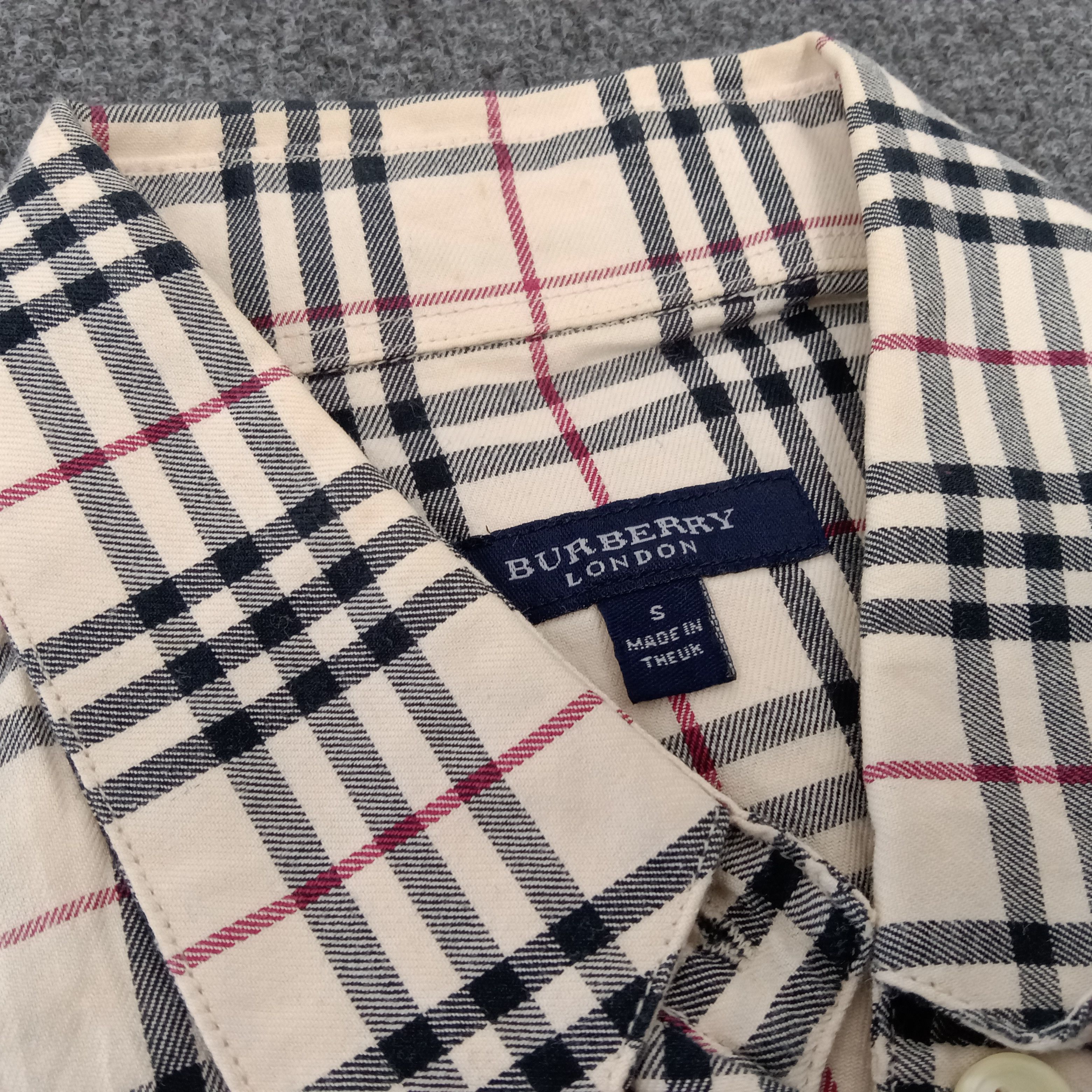 Burberry × Vintage BURBERRY LONDON Nova Check Shirt Size US M / EU 48-50 / 2 - 5 Thumbnail