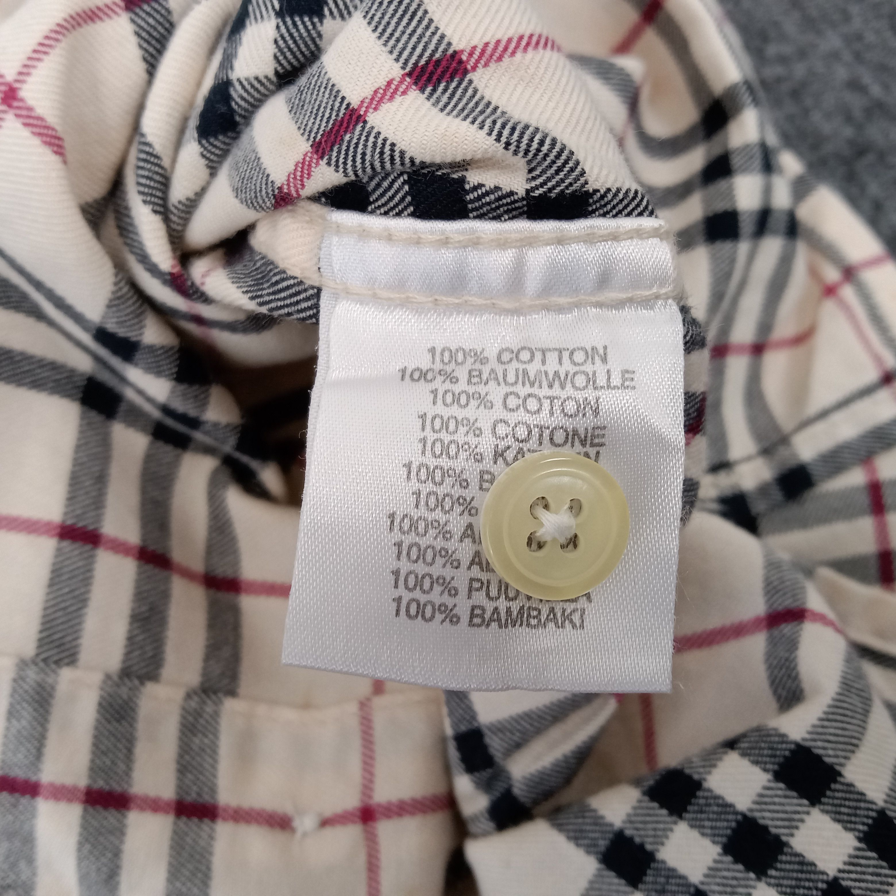 Burberry × Vintage BURBERRY LONDON Nova Check Shirt Size US M / EU 48-50 / 2 - 8 Thumbnail