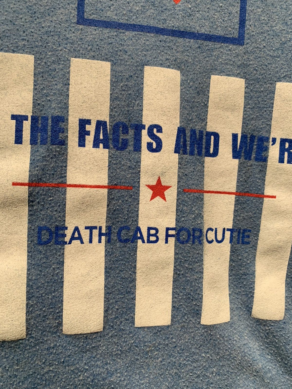 Band Tees *RARE* Death Cab For Cutie We Have Facts & Were Voting Shirt Size US L / EU 52-54 / 3 - 3 Thumbnail