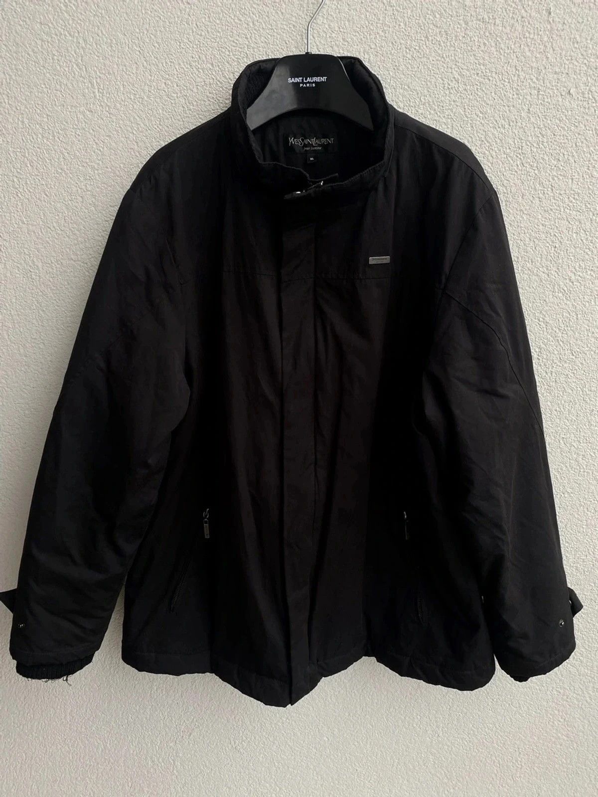 Yves Saint Laurent Warm YSL Jacket Parka Black Winter Size US M / EU 48-50 / 2 - 3 Thumbnail