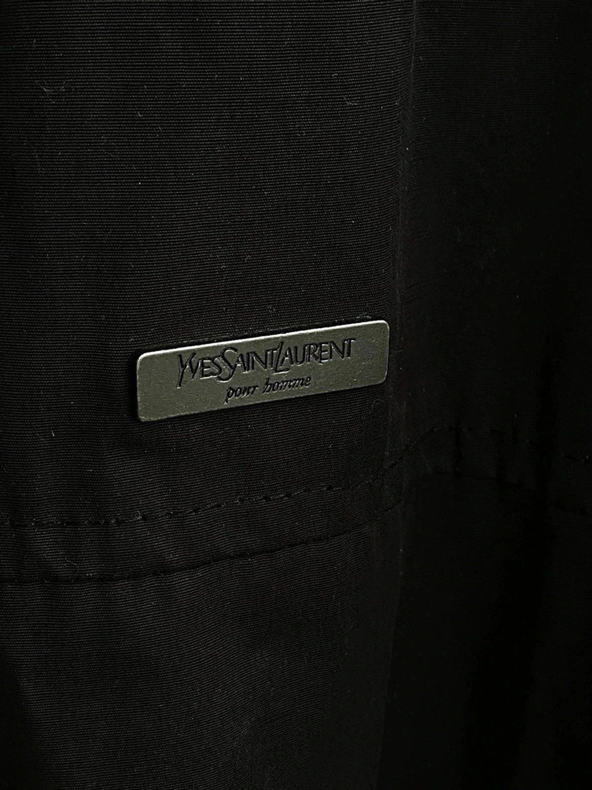 Yves Saint Laurent Warm YSL Jacket Parka Black Winter Size US M / EU 48-50 / 2 - 2 Thumbnail