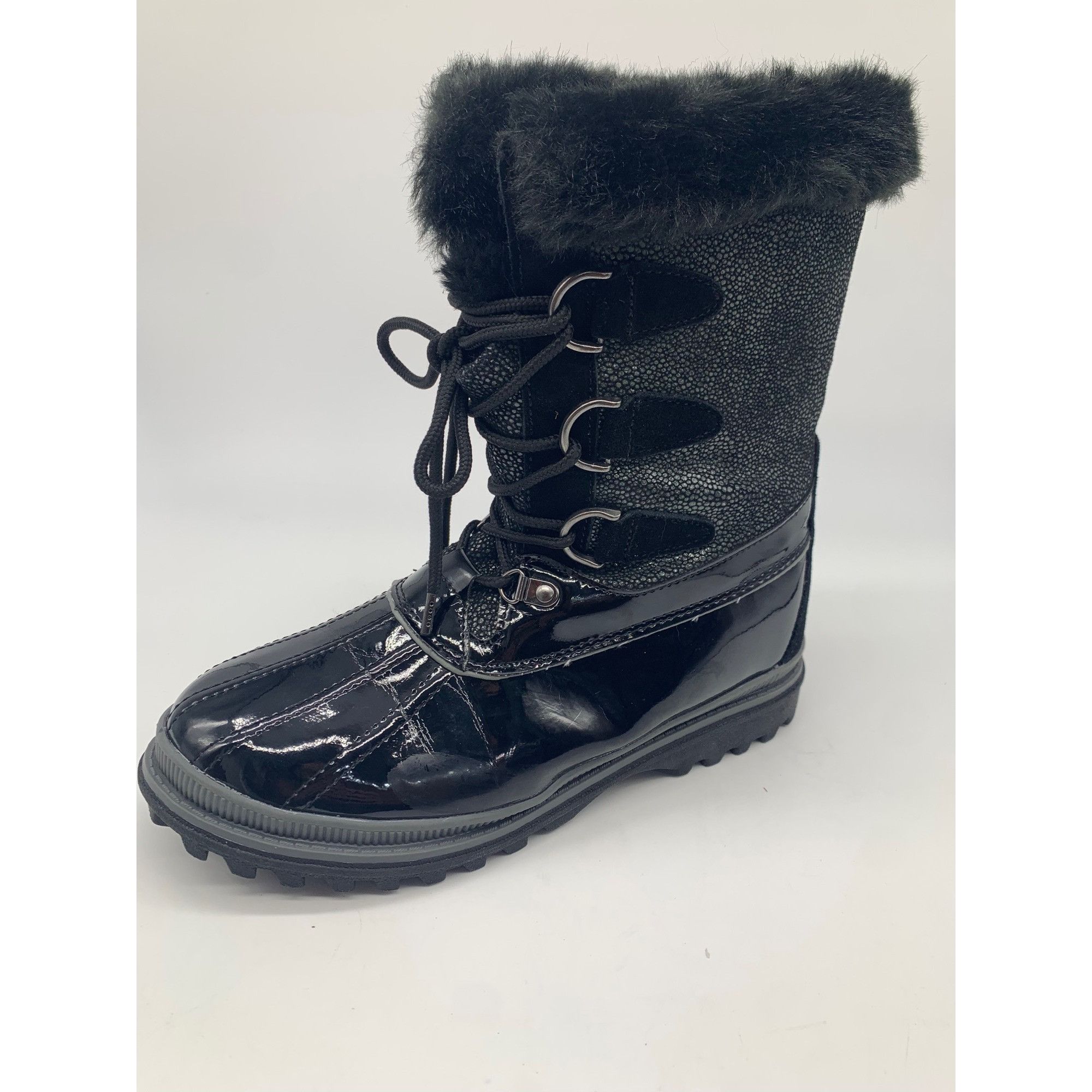 khombu black boots