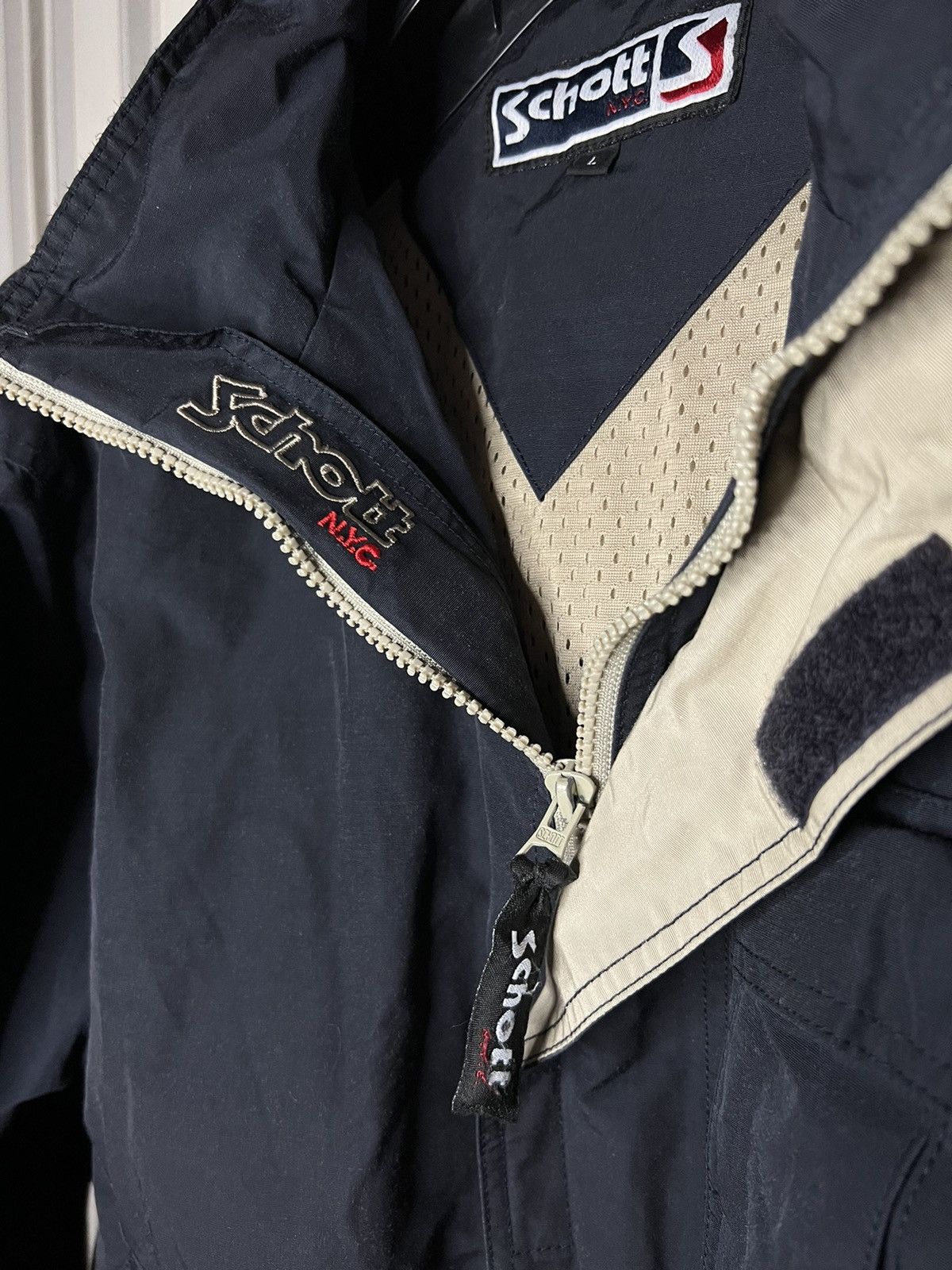 Schott × Vintage Vintage Schott USA Jacket Raincoat Parka Size US L / EU 52-54 / 3 - 8 Thumbnail