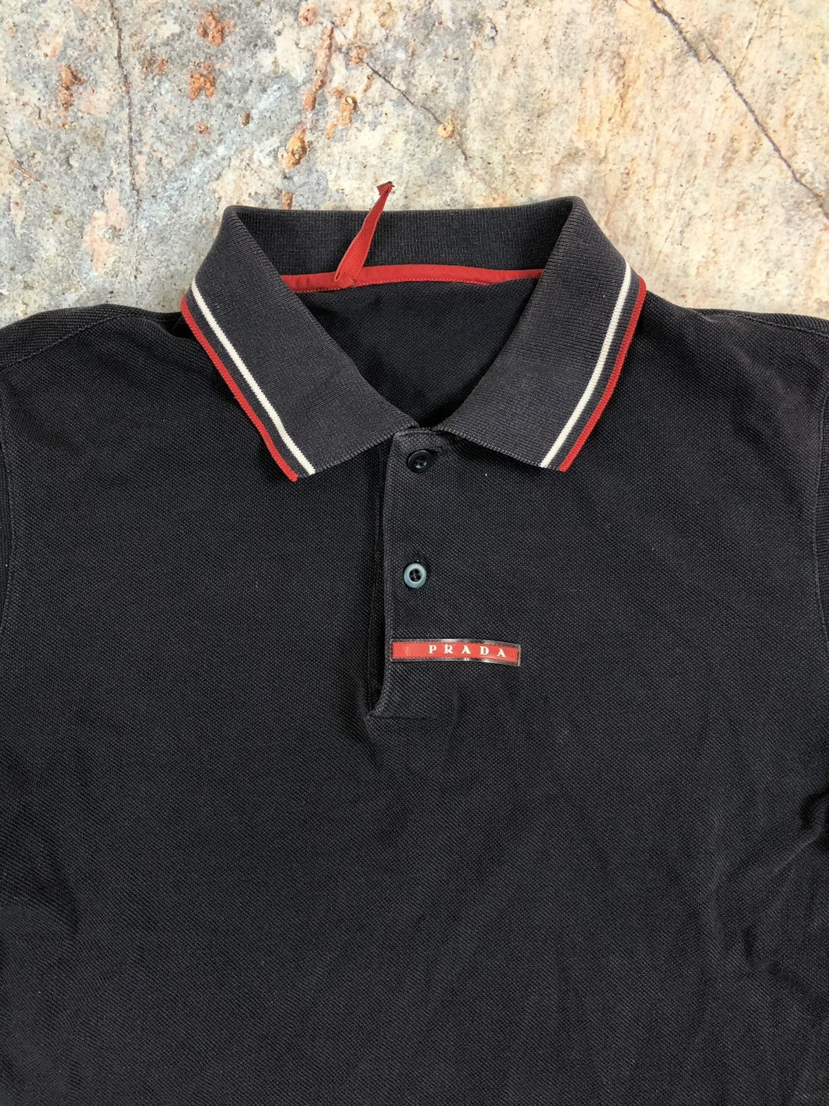Prada Prada navy polo Size US M / EU 48-50 / 2 - 3 Thumbnail