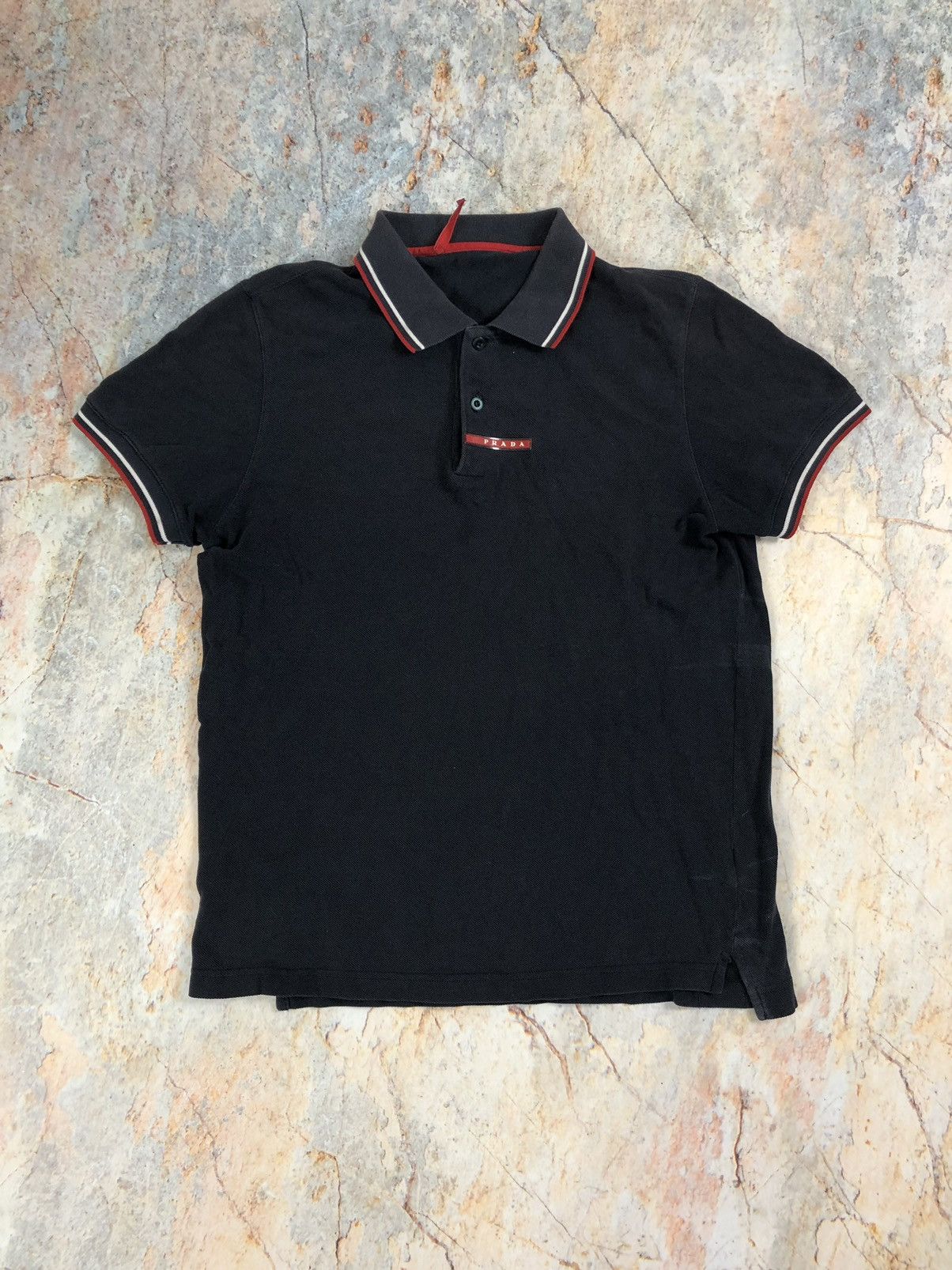Prada Prada navy polo Size US M / EU 48-50 / 2 - 1 Thumbnail