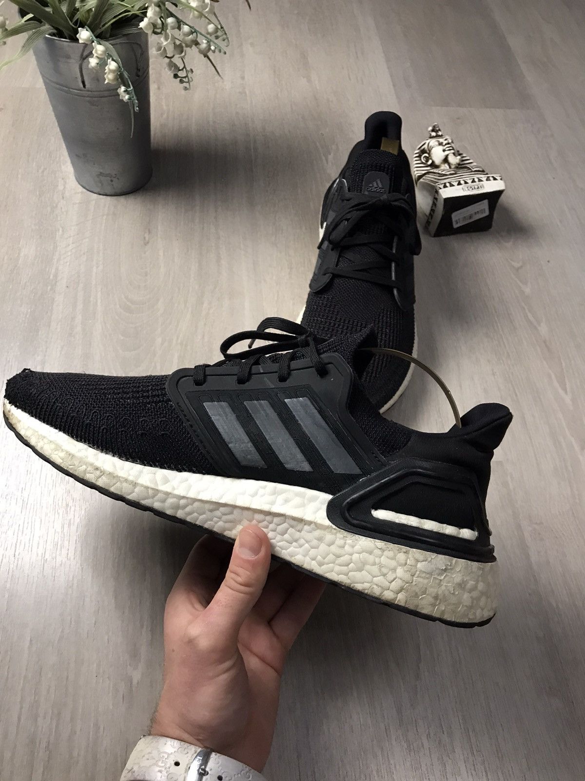 Adidas Adidas Ultra Boost 20 black size 10 Size US 10 / EU 43 - 6 Thumbnail