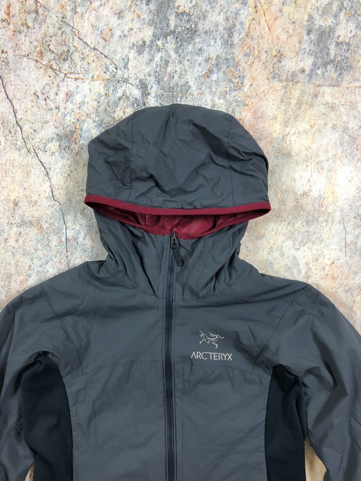 Arcteryx gray atom LT jacket