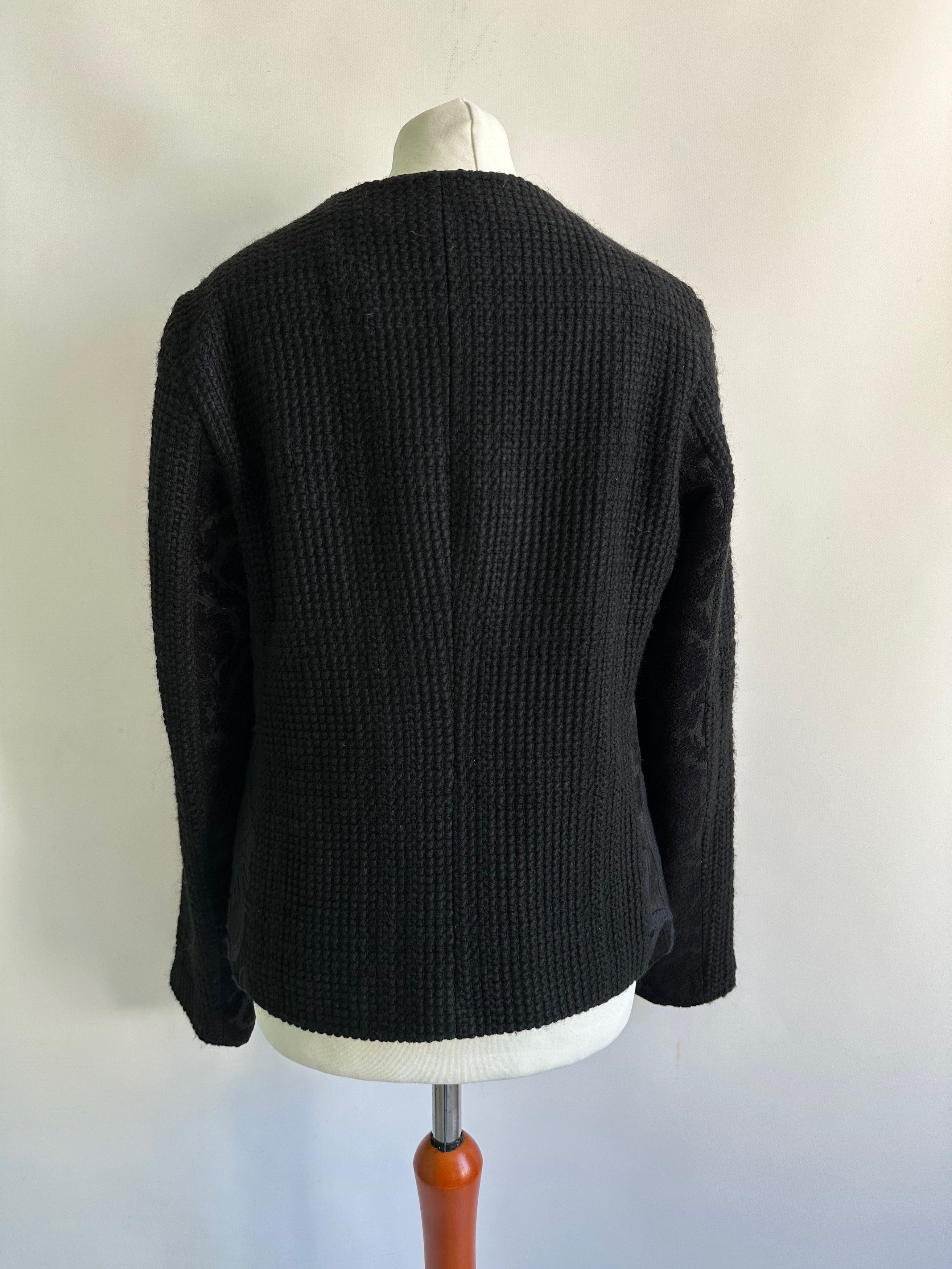 Christian Lacroix Desigual by Christian Lacroix full zip black jacket Size M / US 6-8 / IT 42-44 - 5 Thumbnail