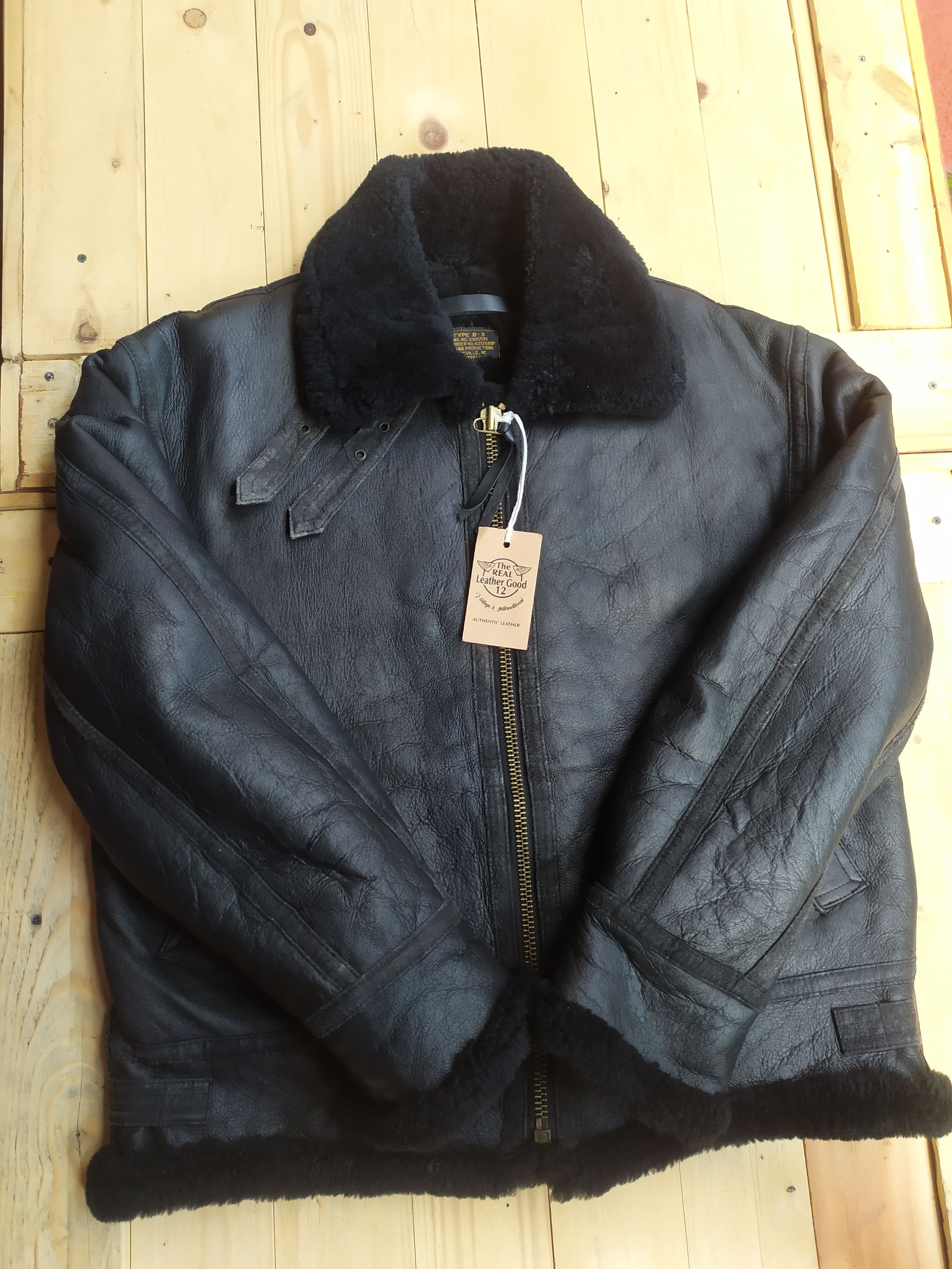 Other MORGAN PRODUCTIONS ASHEVILLE,NC LEATHER TYPE B3 JACKET Size US XXL / EU 58 / 5 - 5 Thumbnail