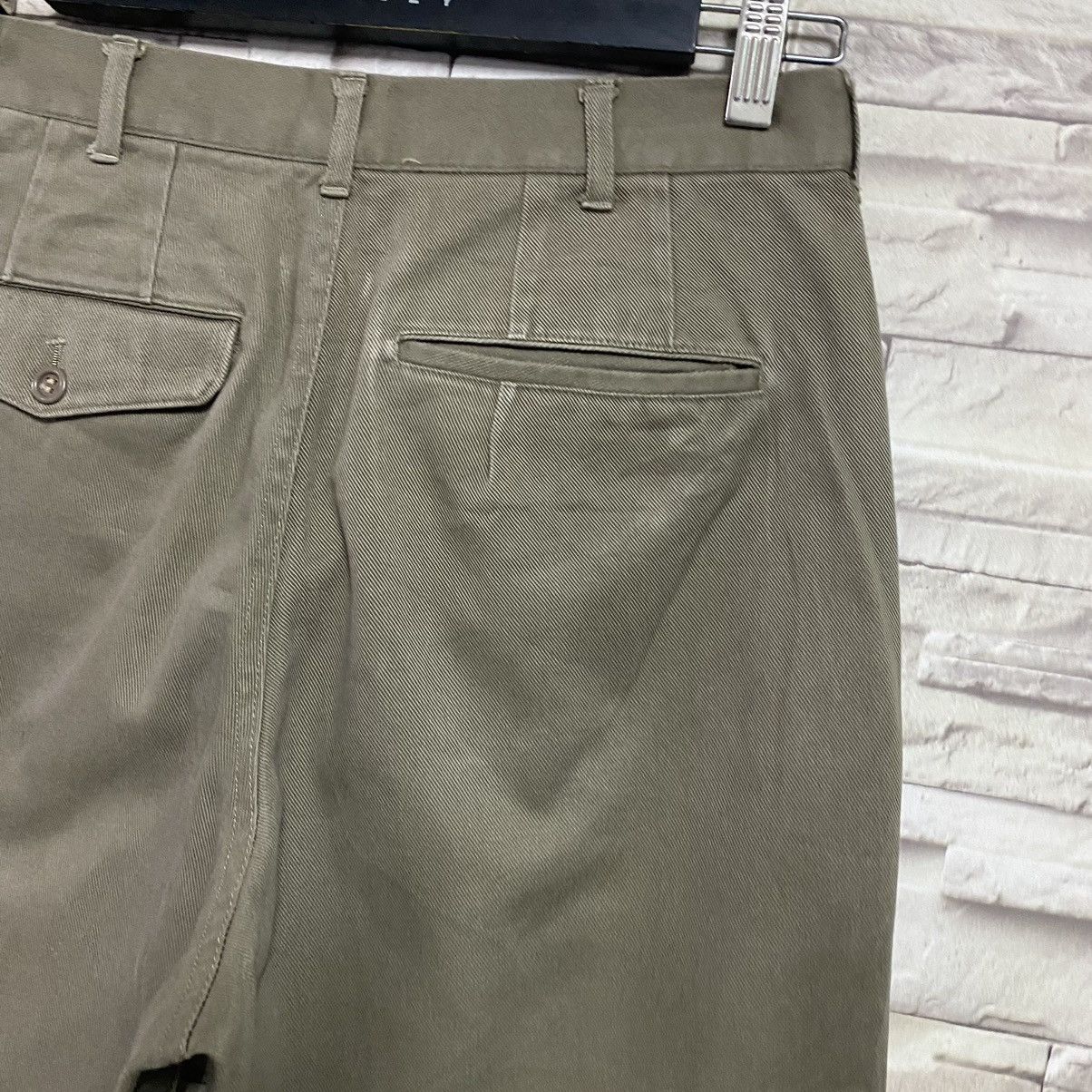 Comme des Garcons Homme Vintage Comme Des Garcons Heavy Cotton Baggy Pants Size US 28 / EU 44 - 12 Thumbnail